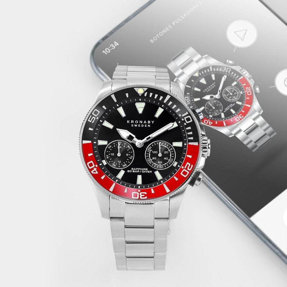 Kronaby S3778-3 smartwatch męski Diver - miniatura 2