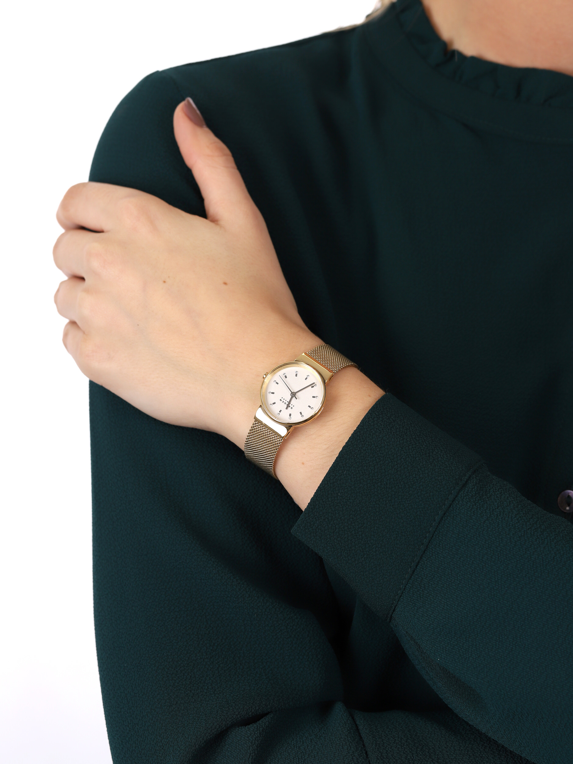 Skagen SKW7202 damski zegarek Ancher bransoleta - miniatura 3