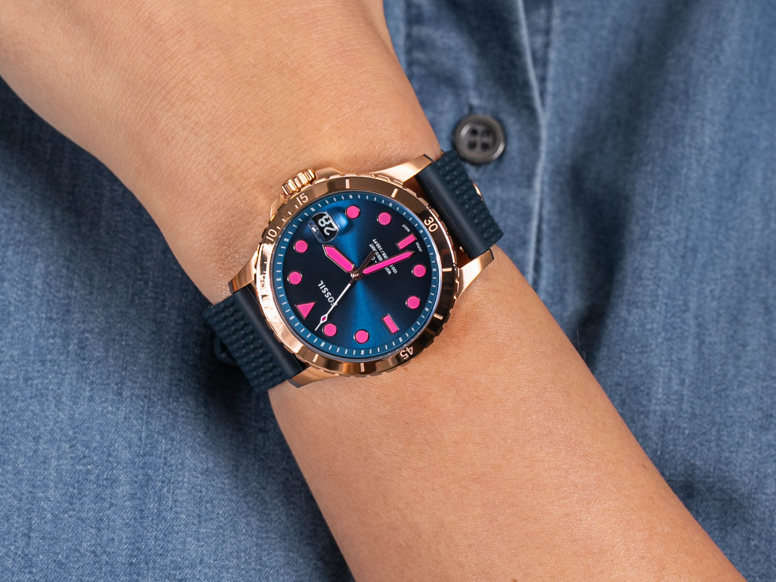Fossil ES4743 FB-01 zegarek klasyczny FB-01 - miniatura 4