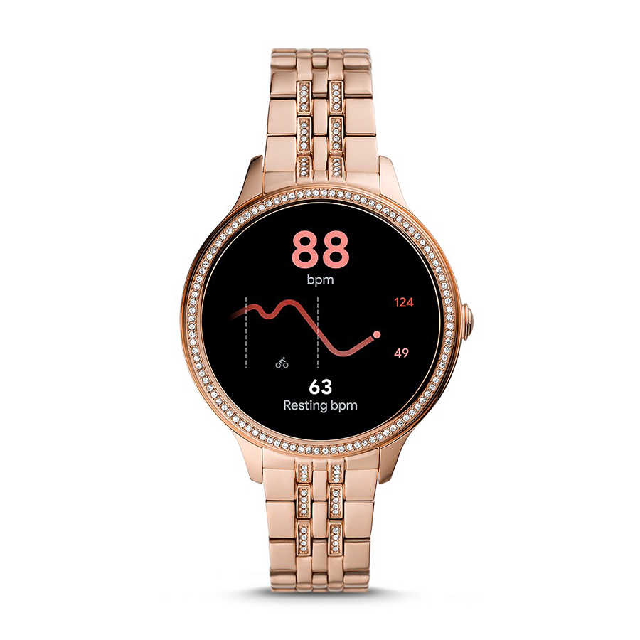 zegarek Fossil Smartwatch FTW6073 kwarcowy damski Fossil Q GEN 5E SMARTWATCH - ROSE GOLD - miniatura 11