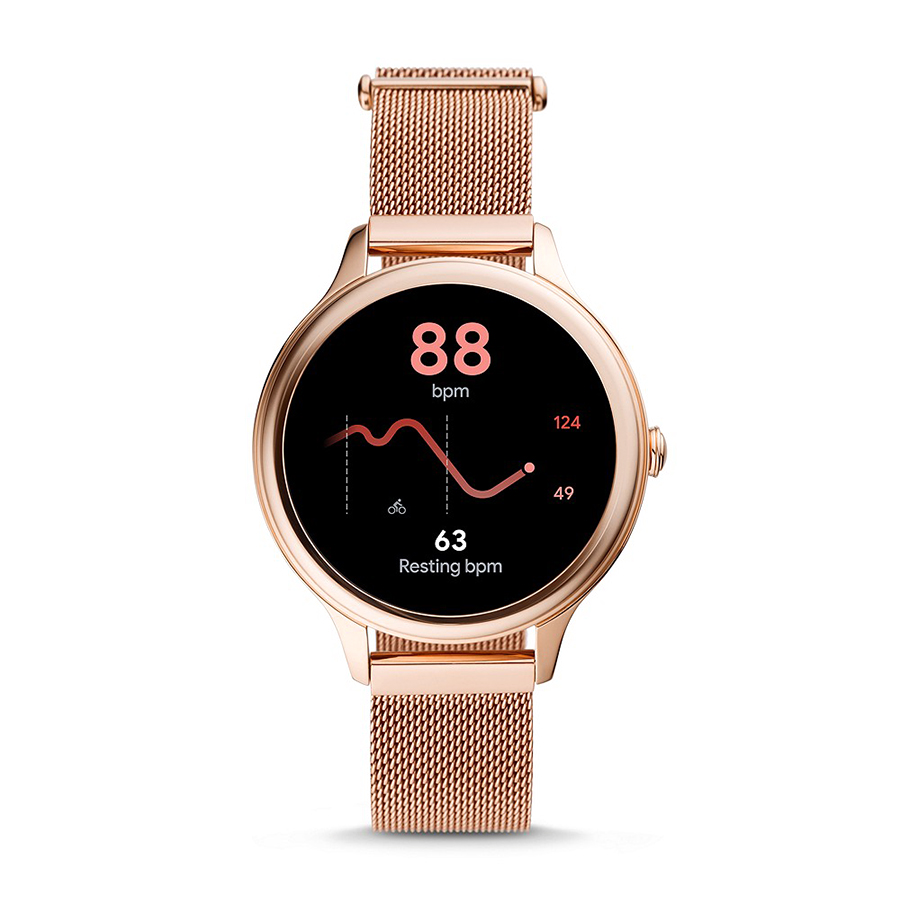 zegarek Fossil Smartwatch FTW6068 kwarcowy damski Fossil Q GEN 5E SMARTWATCH - ROSE GOLD - miniatura 11