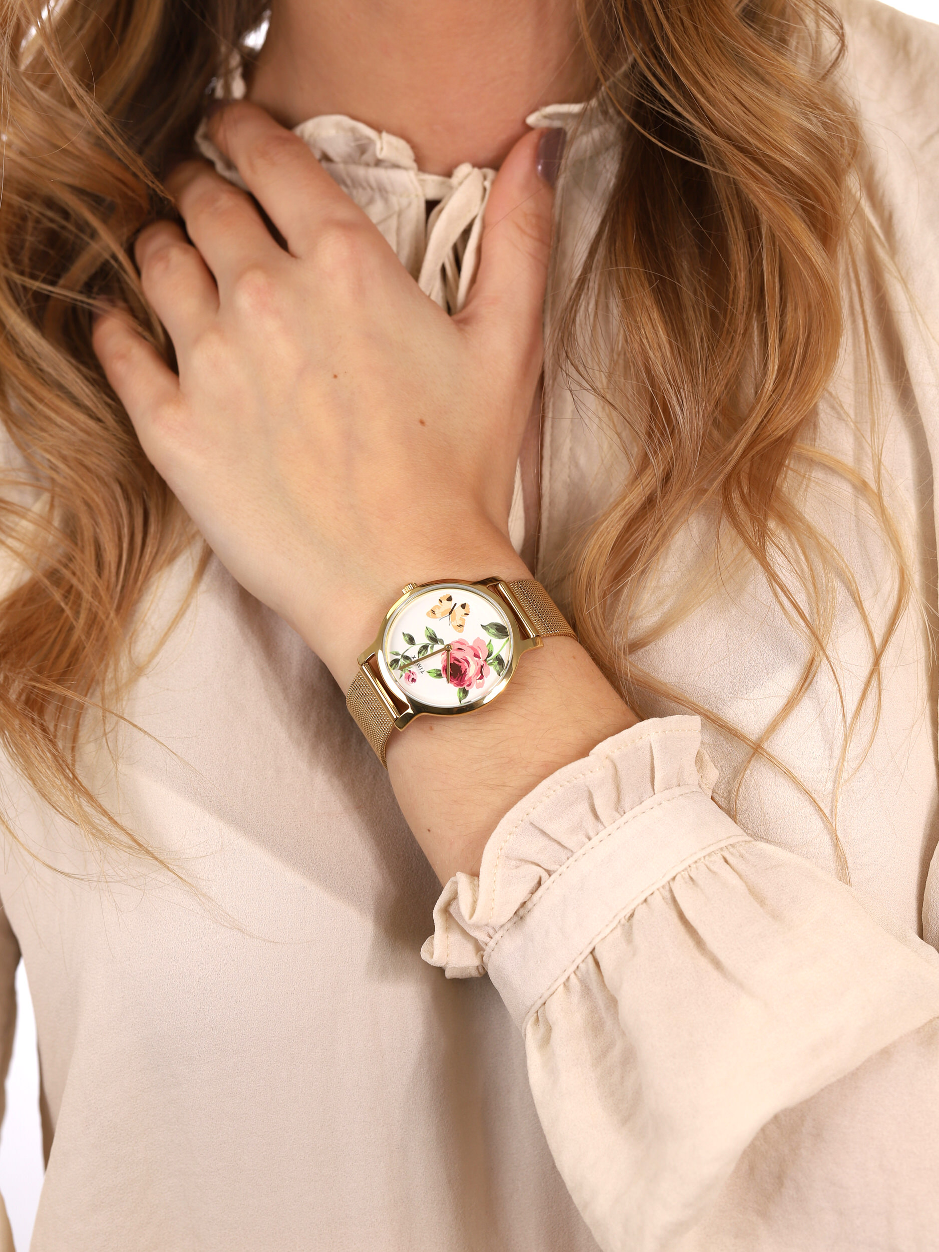Timex TW2U19100 damski zegarek Full Bloom bransoleta - miniatura 3