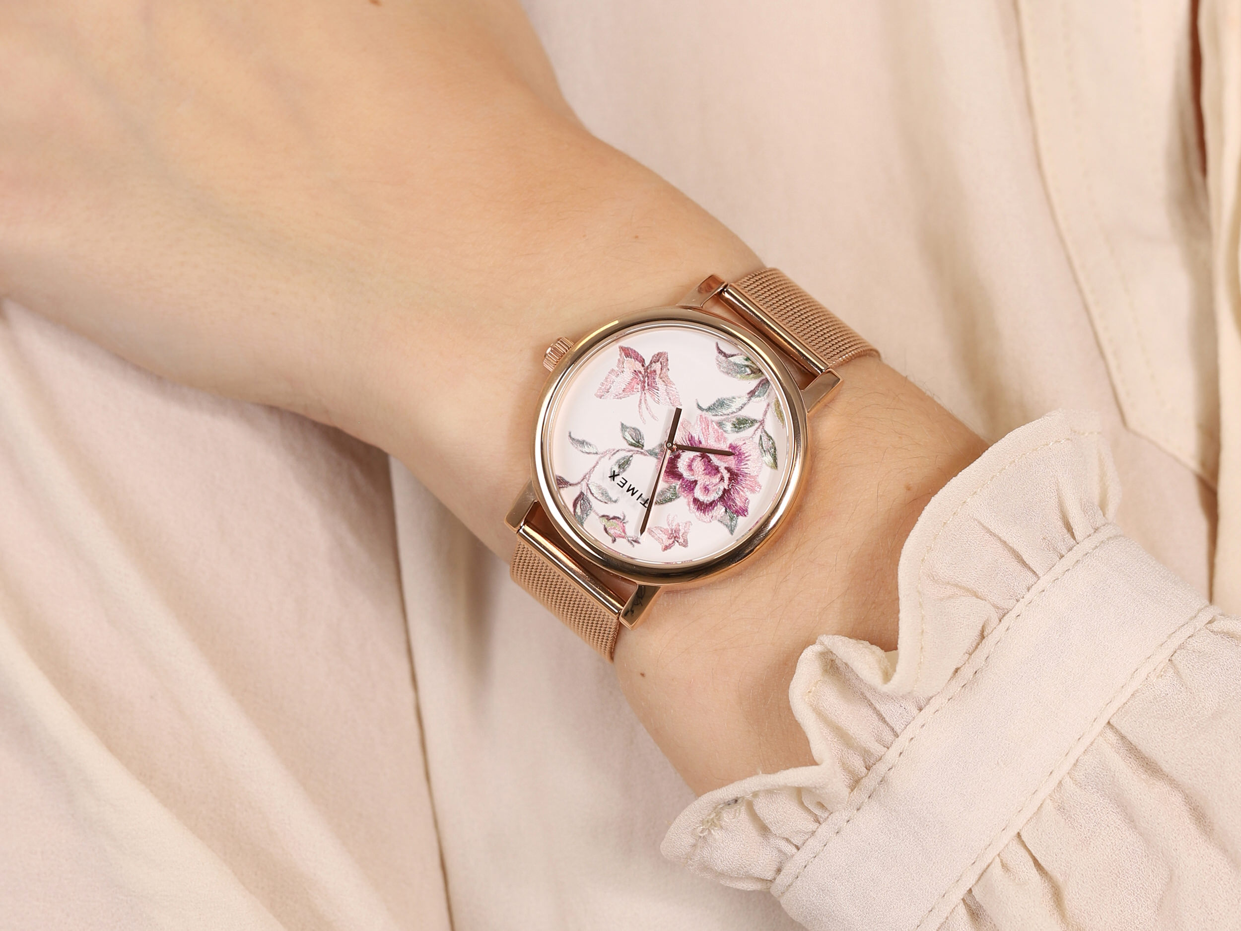 Timex TW2U19500 zegarek klasyczny Full Bloom - miniatura 4