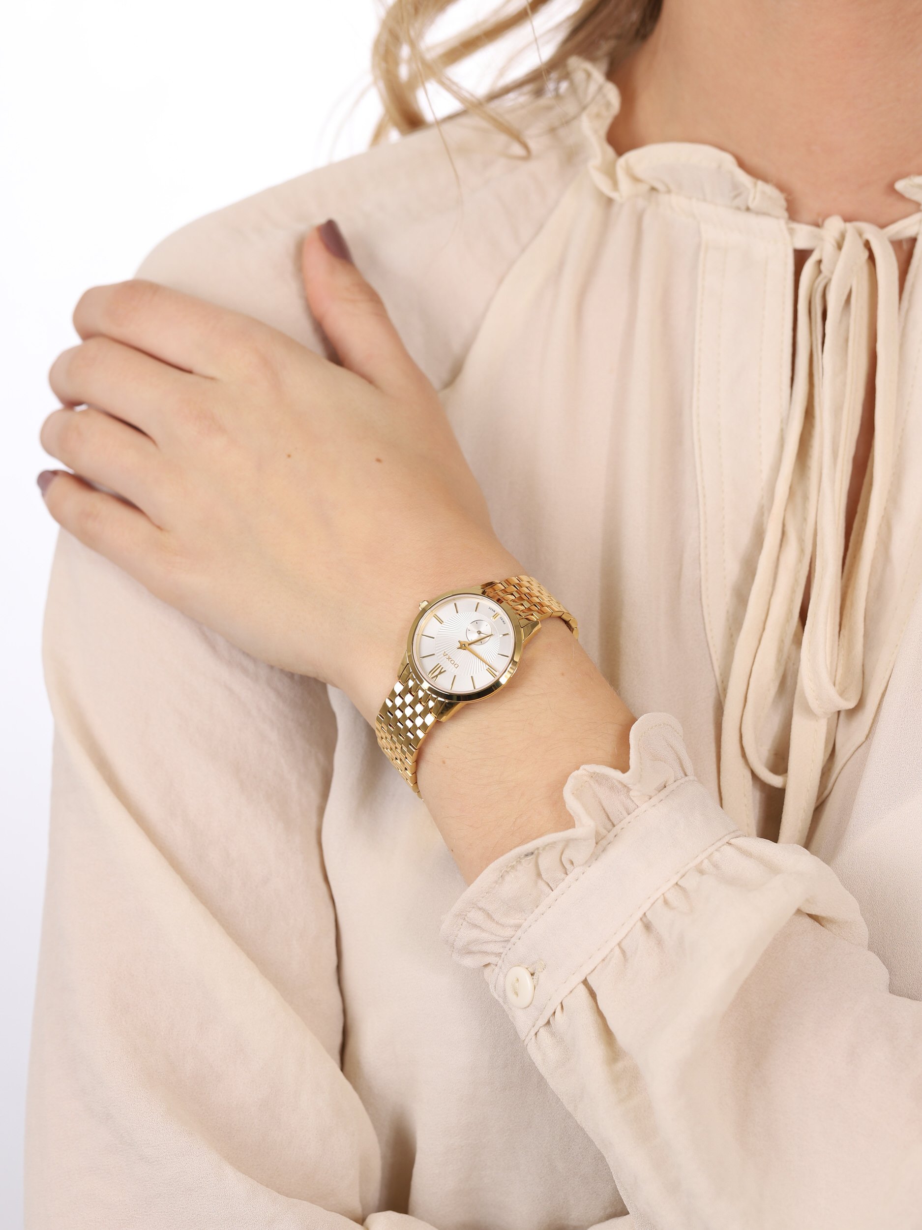 Doxa 105.35.022.30 damski zegarek Slim Line bransoleta - miniatura 3
