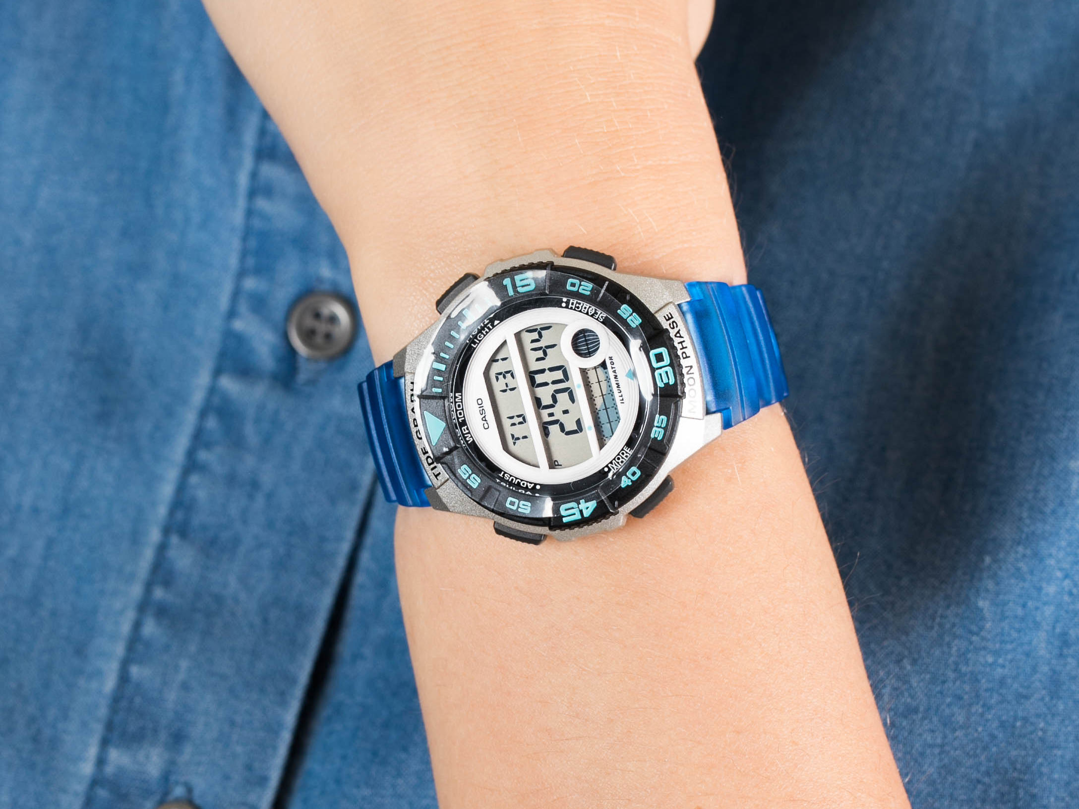 Casio LWS-1100H-2AVEF zegarek sportowy Klasyczne - miniatura 4