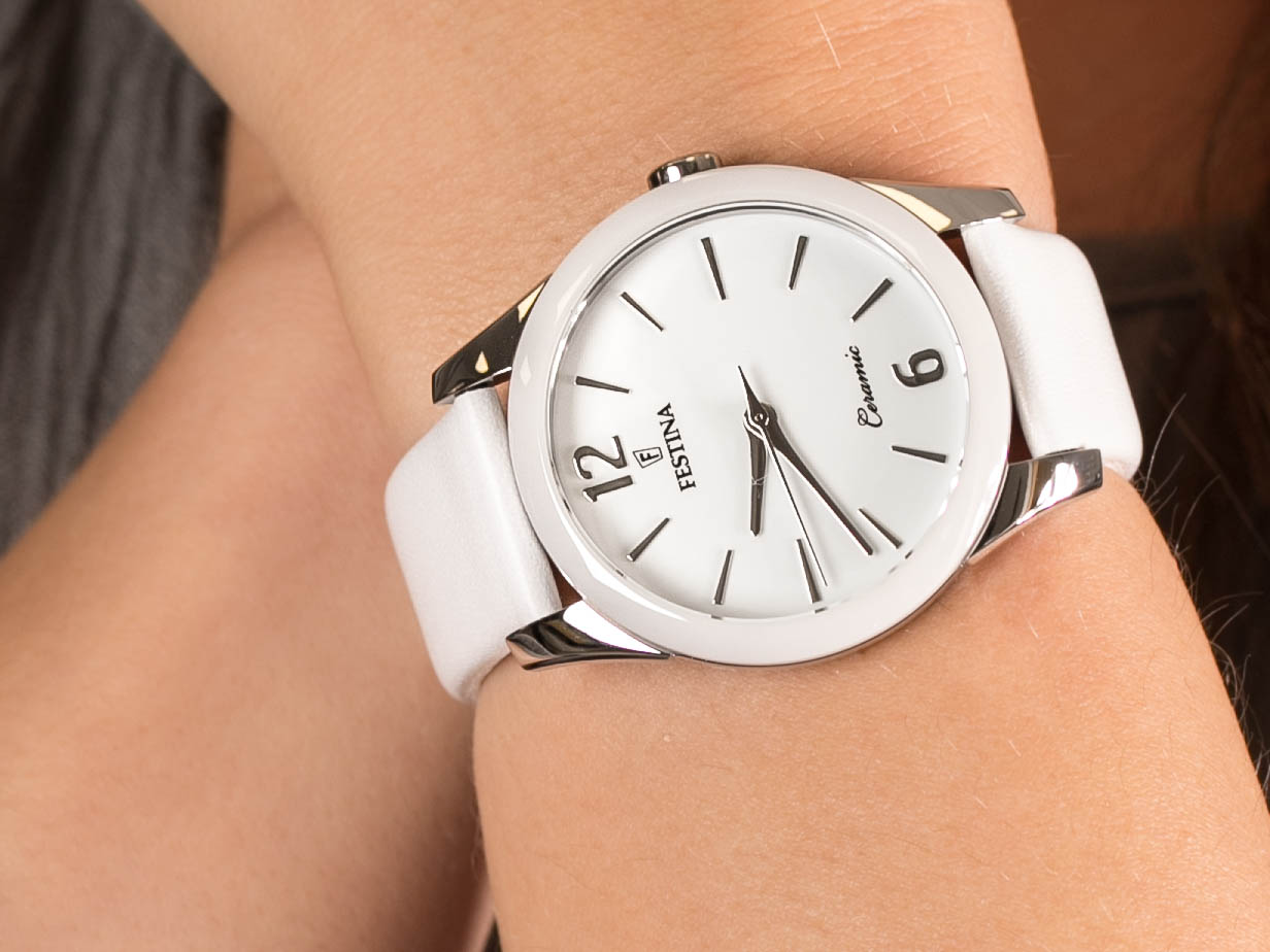 Festina F20473-4 Ceramic zegarek klasyczny Ceramic - miniatura 4