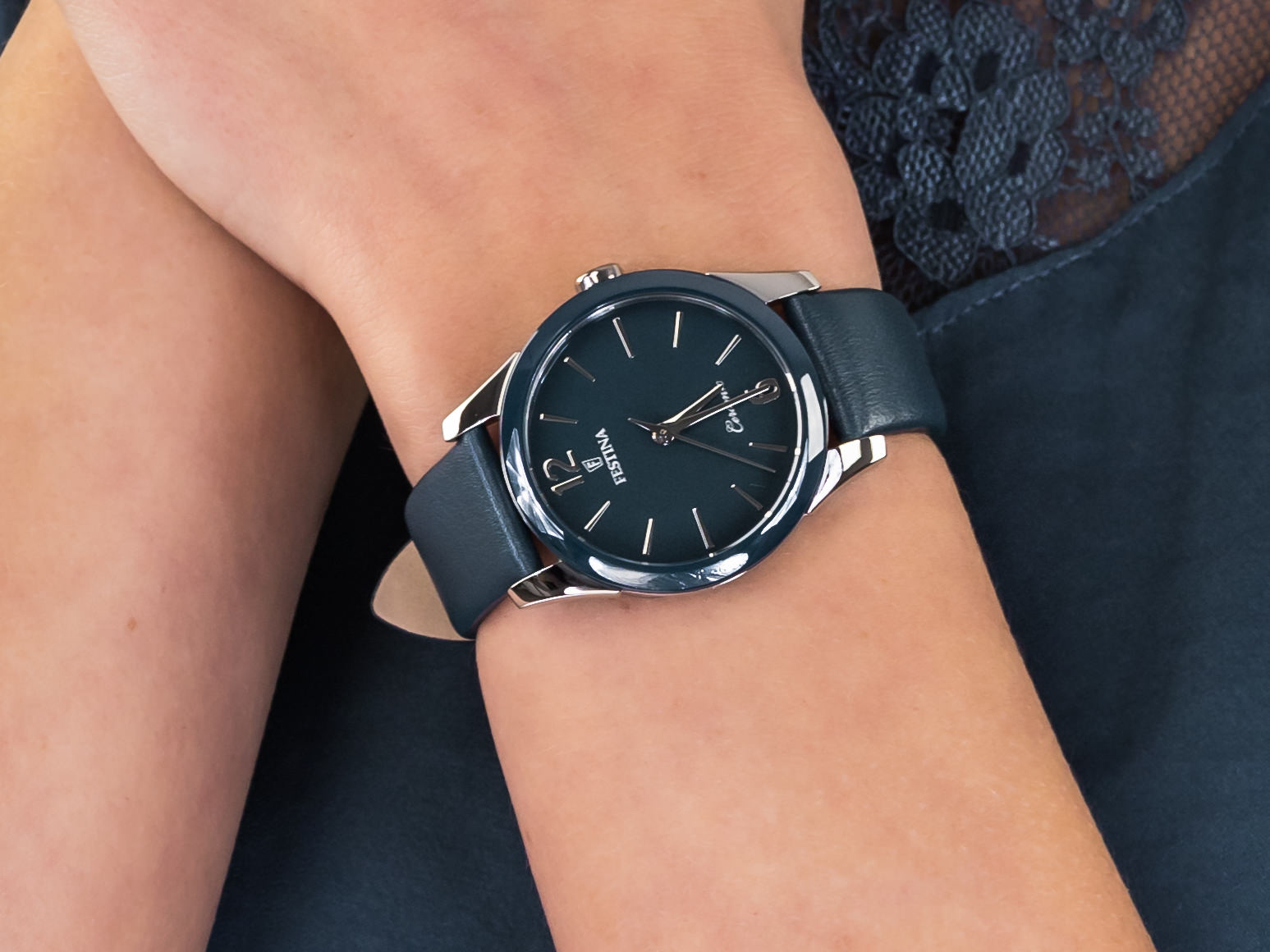 Festina F20473-5 Ceramic zegarek klasyczny Ceramic