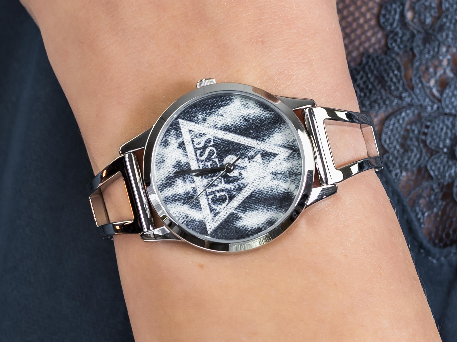 Guess W1145L1 zegarek klasyczny Bransoleta - miniatura 4