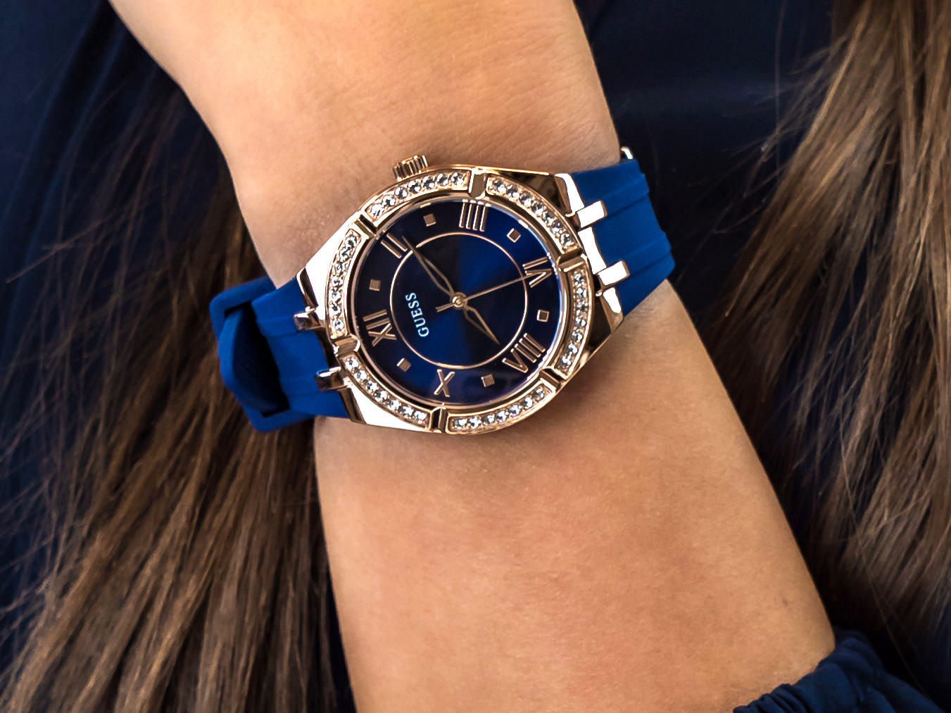 Guess GW0034L4 zegarek klasyczny Pasek - miniatura 4