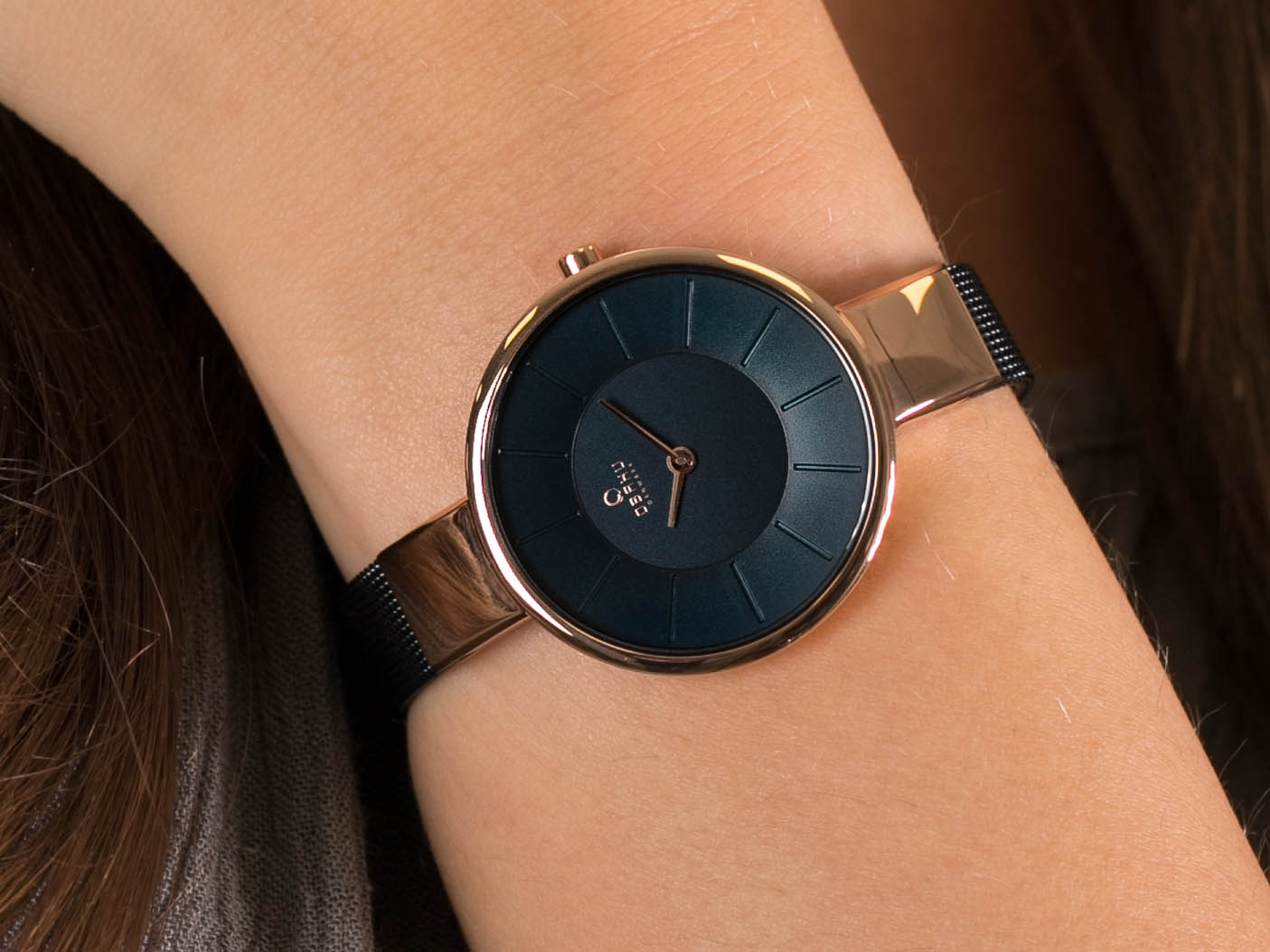 Obaku Denmark V149LVLML zegarek fashion/modowy Slim - miniatura 4
