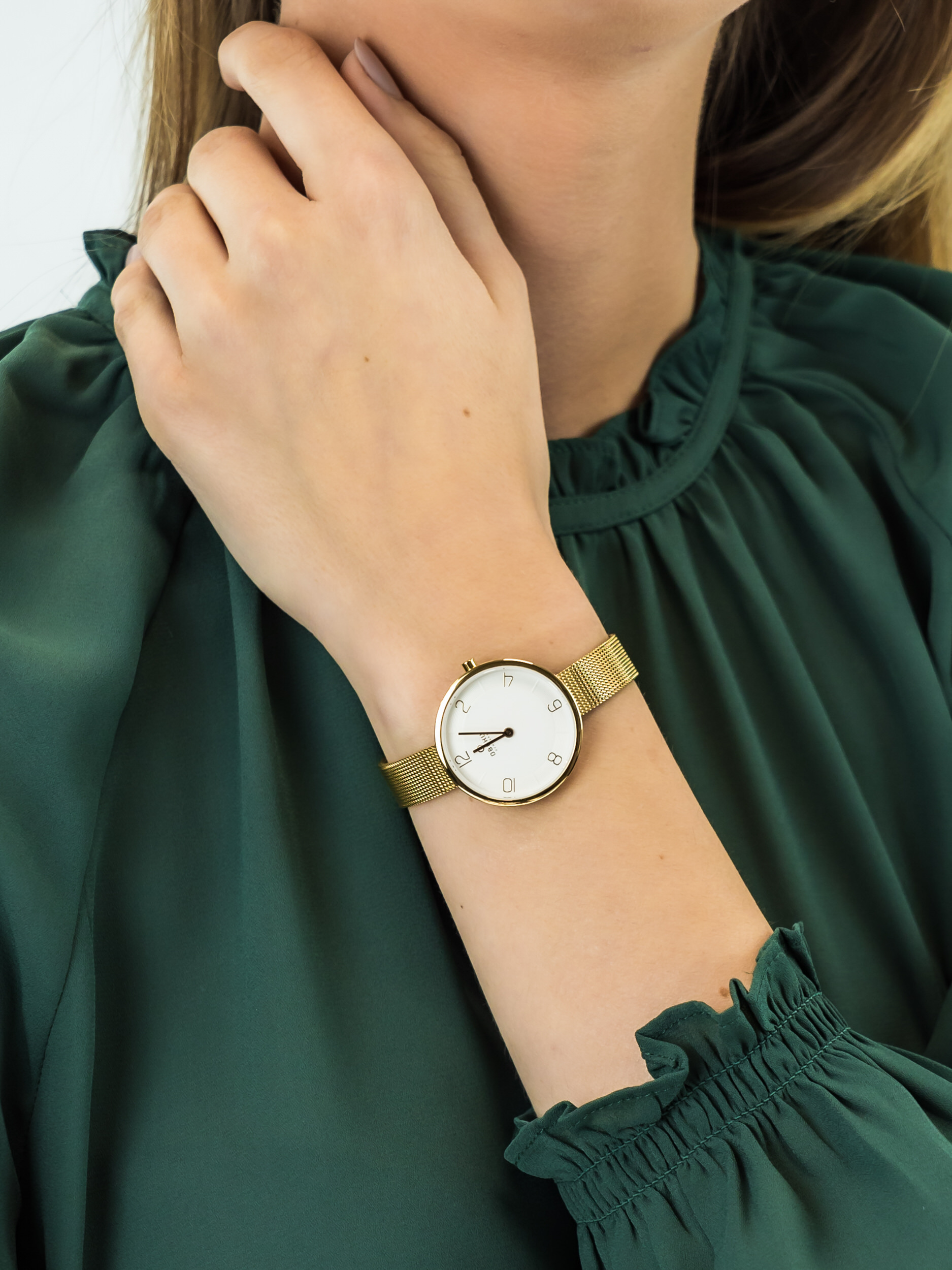 Obaku Denmark V195LXGIMG damski zegarek Slim bransoleta - miniatura 3