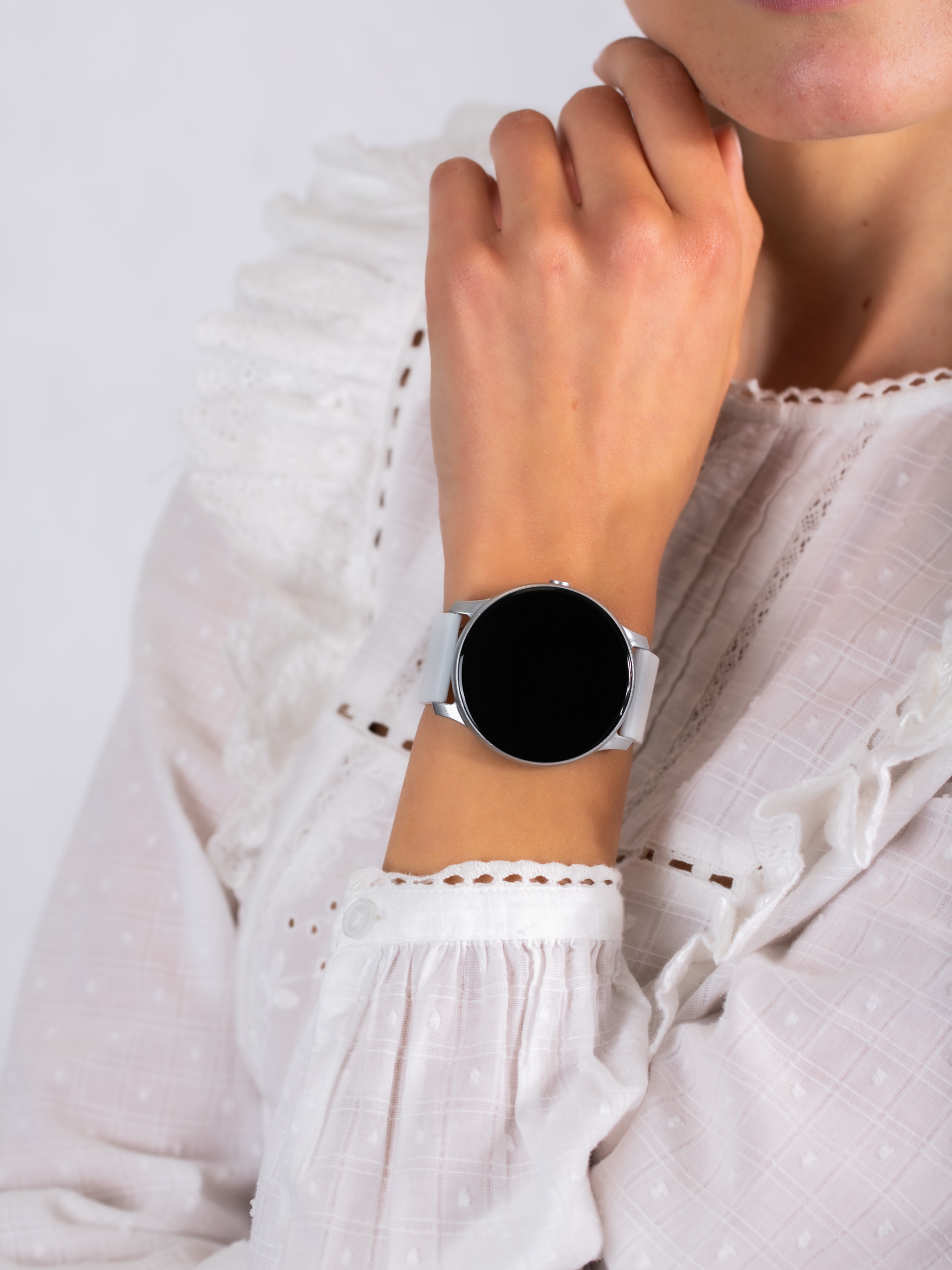 zegarek Rubicon RNCE40SIBX01AX damski z krokomierz Smartwatch