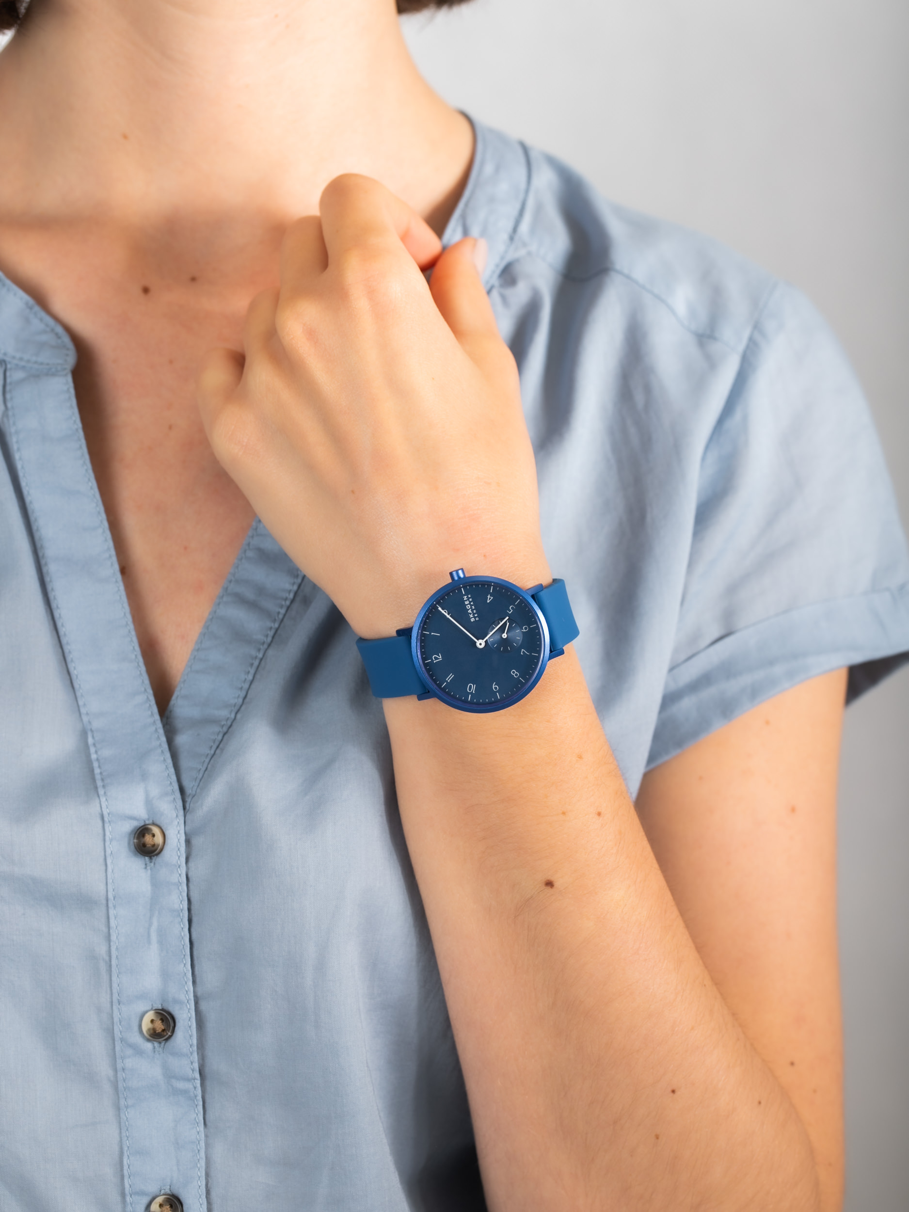 Skagen SKW2817 damski zegarek Aaren pasek - miniatura 3