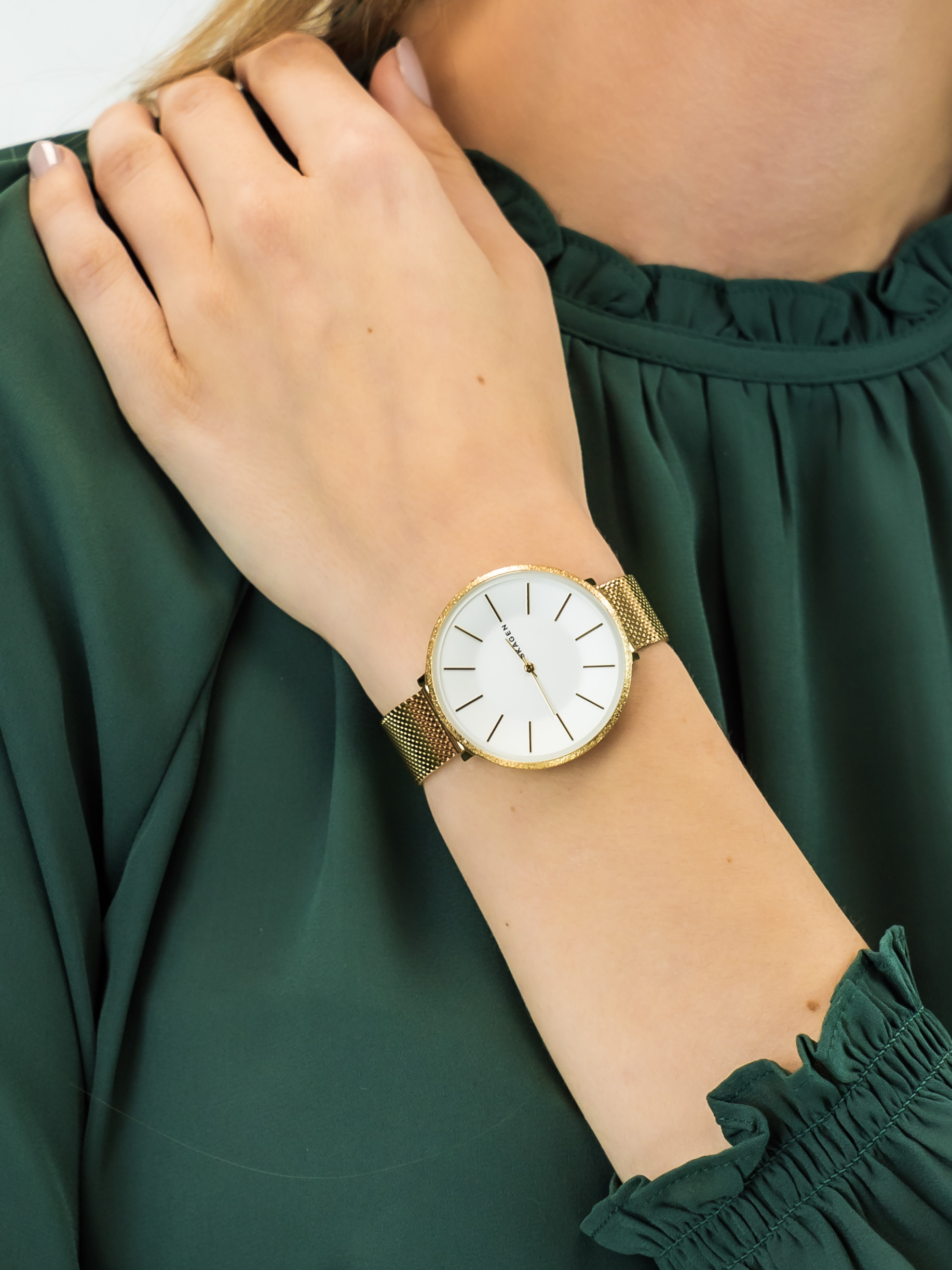 Skagen SKW2722 damski zegarek Karolina bransoleta - miniatura 3