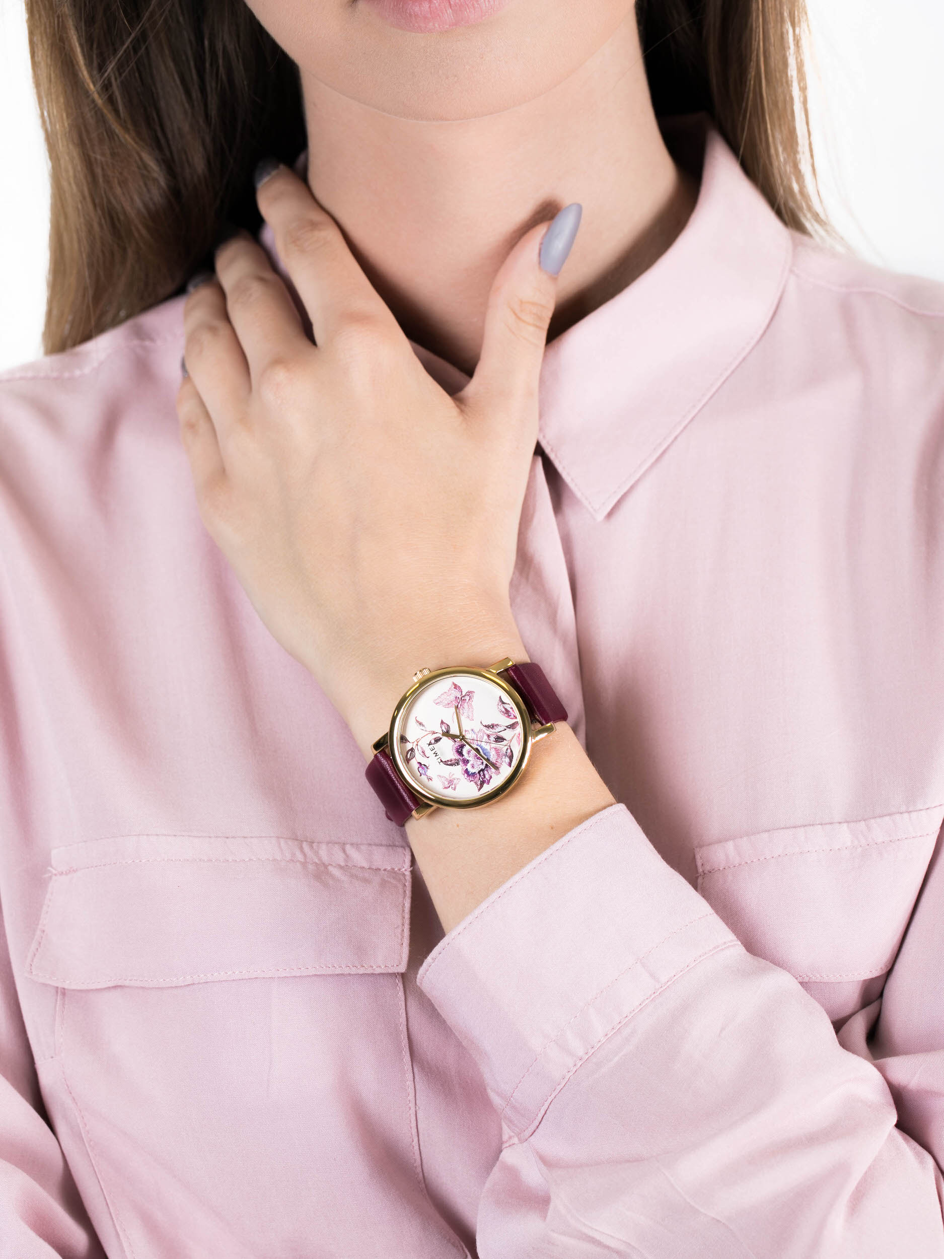 Timex TW2U19200 damski zegarek Full Bloom pasek - miniatura 3