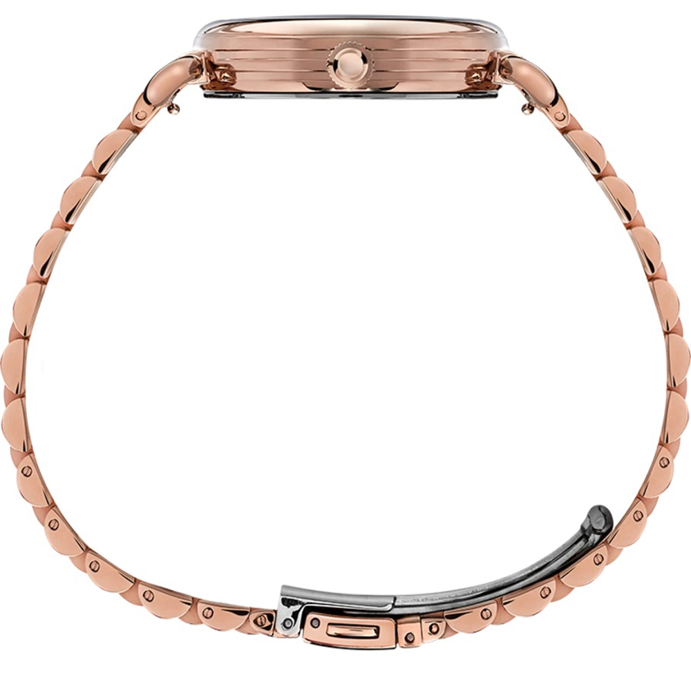 Timex TW2T88500 zegarek różowe złoto klasyczny Model 23 bransoleta - miniatura 5