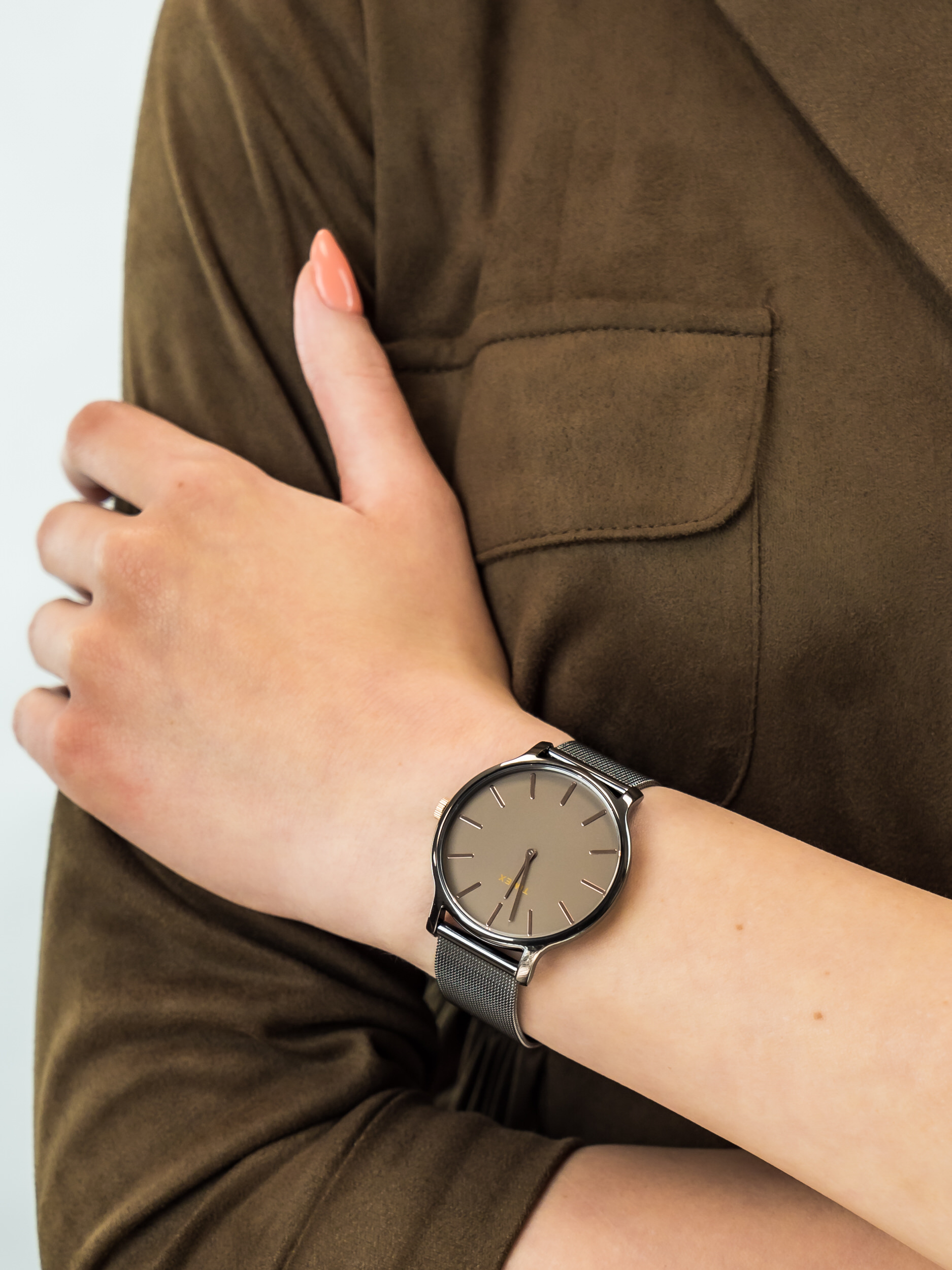 Timex TW2T74000 damski zegarek Transcend bransoleta - miniatura 3