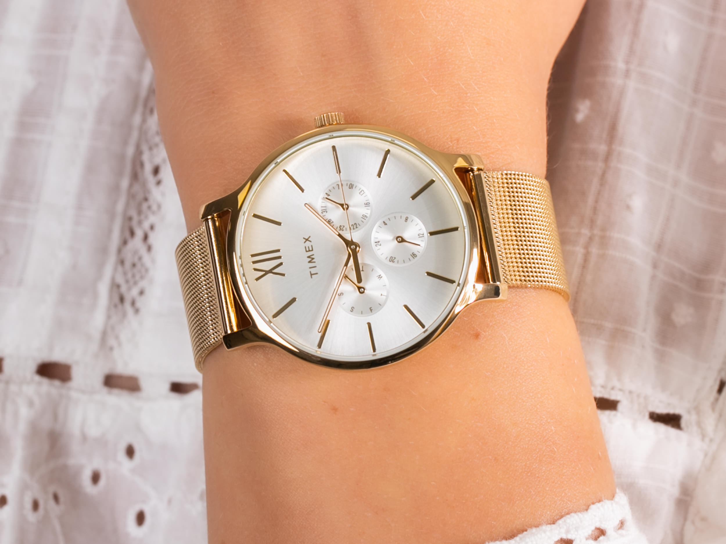Timex TW2T74600 Transcend zegarek klasyczny Transcend