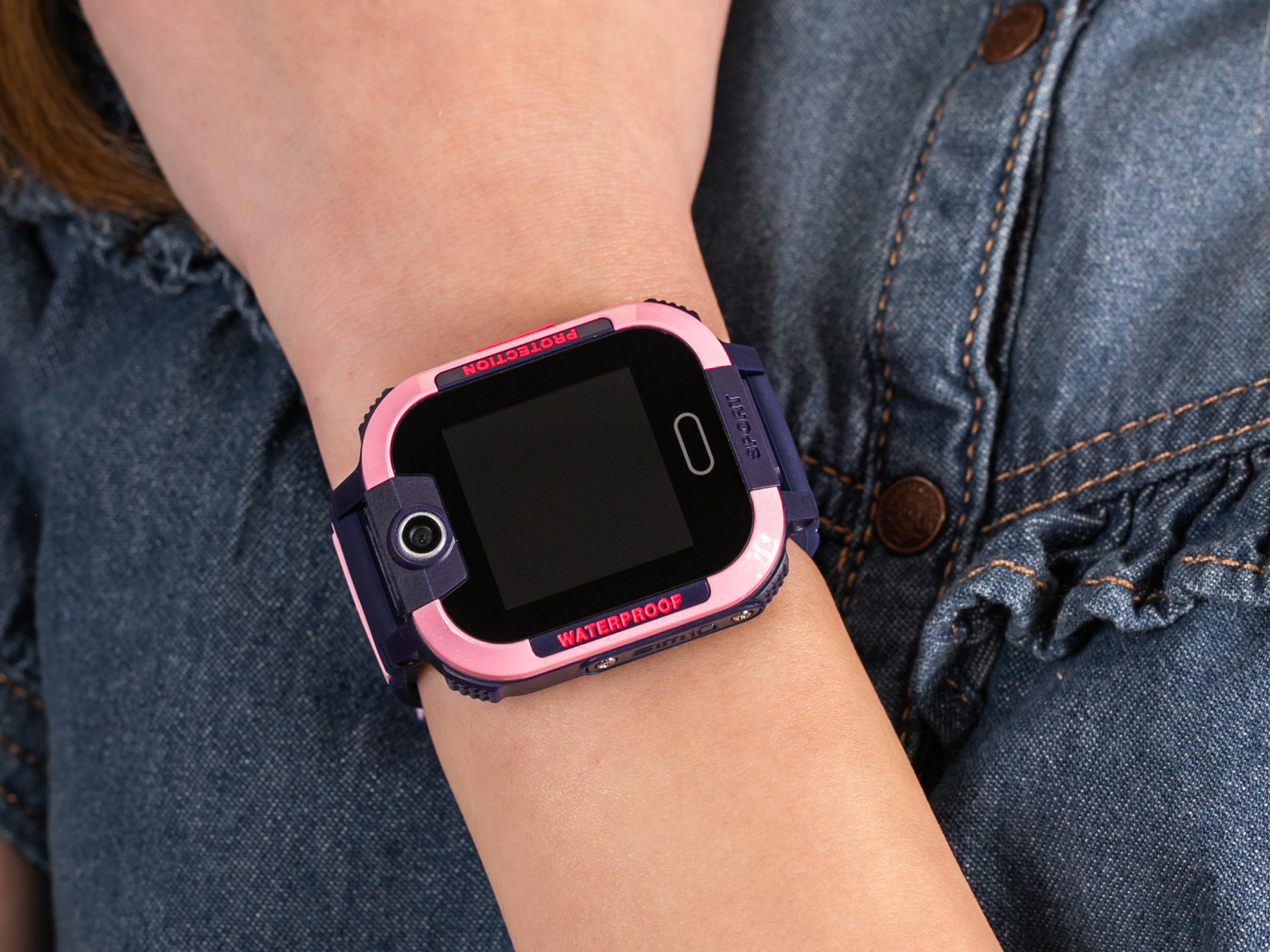 Garett 5903246286878 Smartwatch Garett Kids 4You różowy zegarek sportowy Dla dzieci