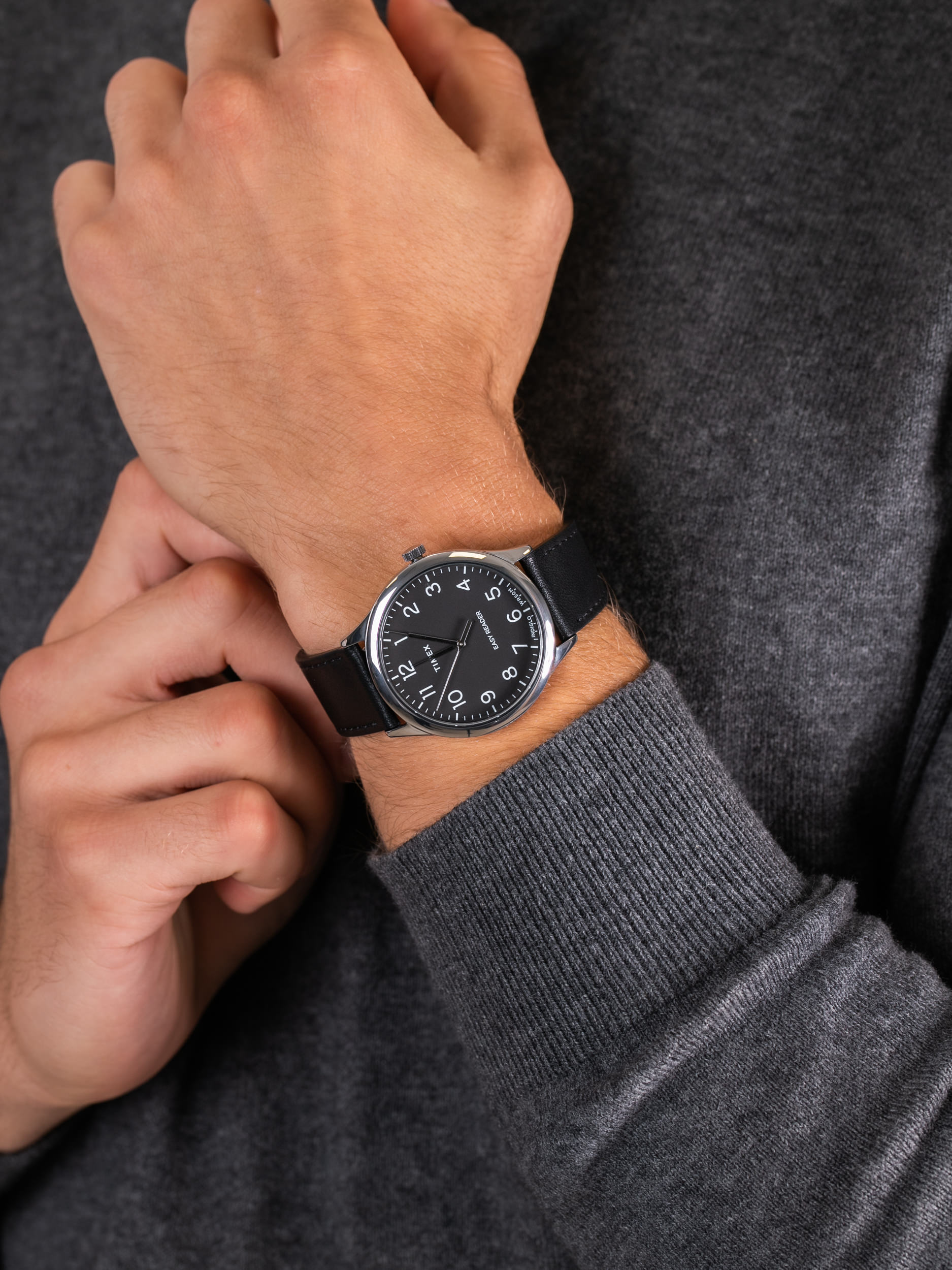 Timex TW2U22300 męski zegarek Easy Reader pasek - miniatura 3