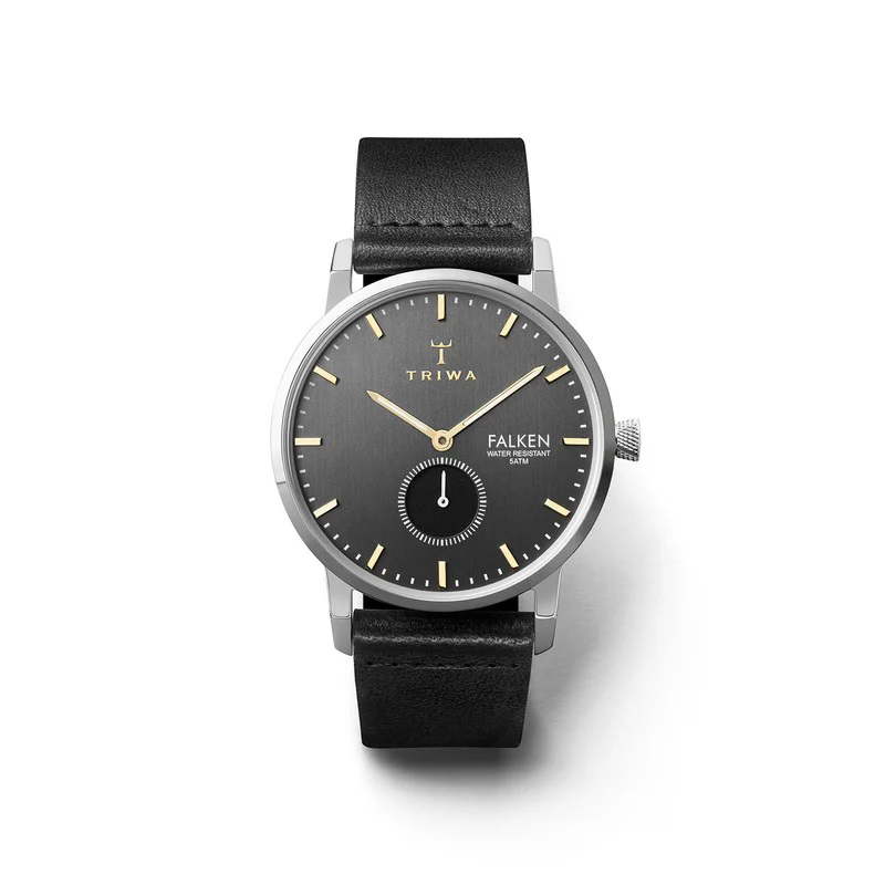 Triwa FAST119-CL010112 zegarek srebrny klasyczny Falken pasek - miniatura 5