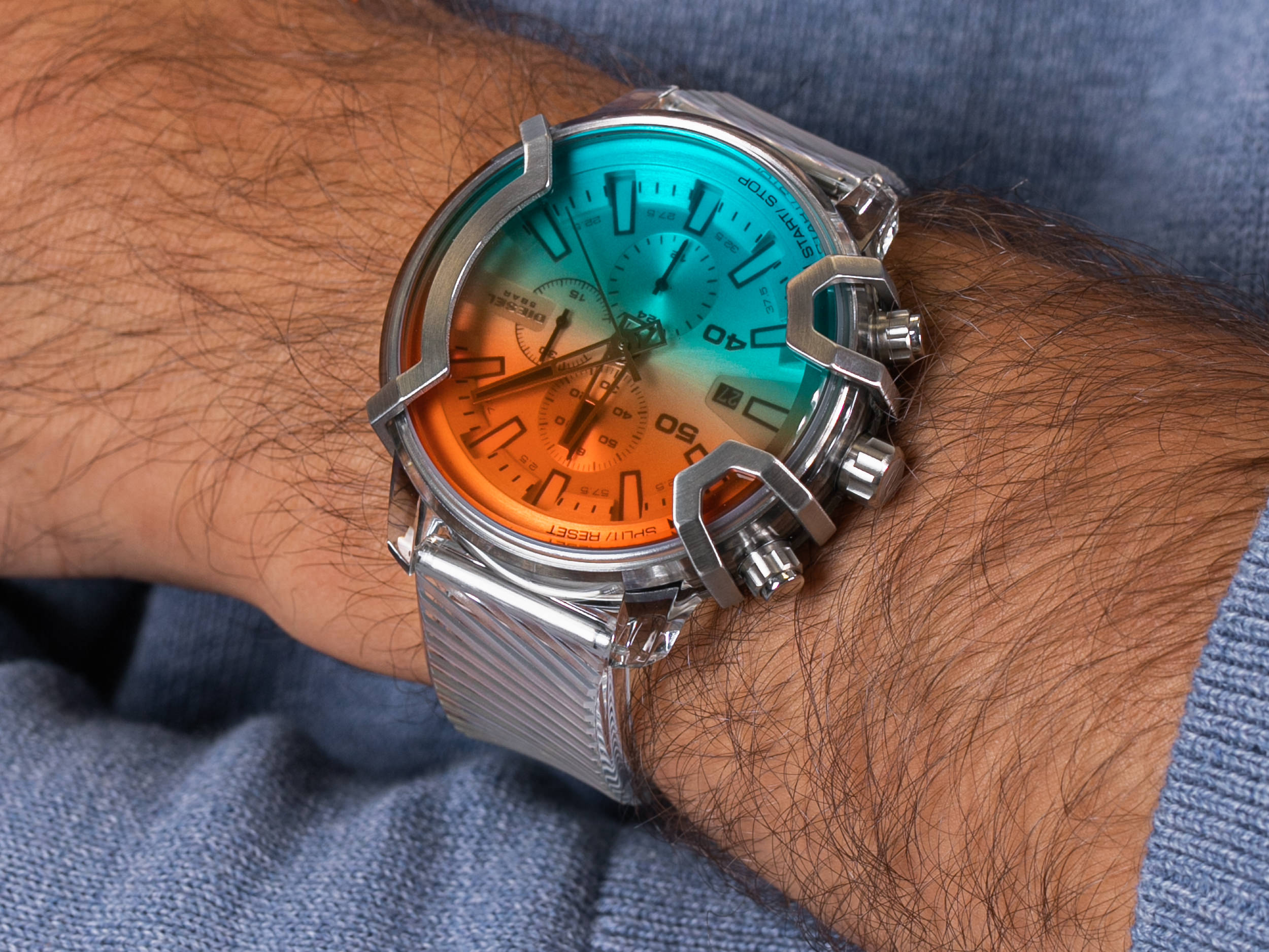 Diesel DZ4521 GRIFFED zegarek sportowy Griffed - miniatura 4