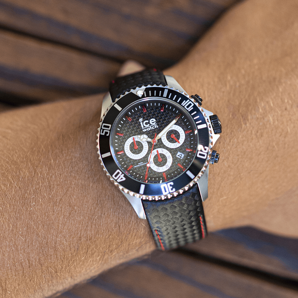 zegarek ICE Watch ICE.017669 kwarcowy męski ICE-Steel ICE steel Black racing Chrono rozm. L - miniatura 6