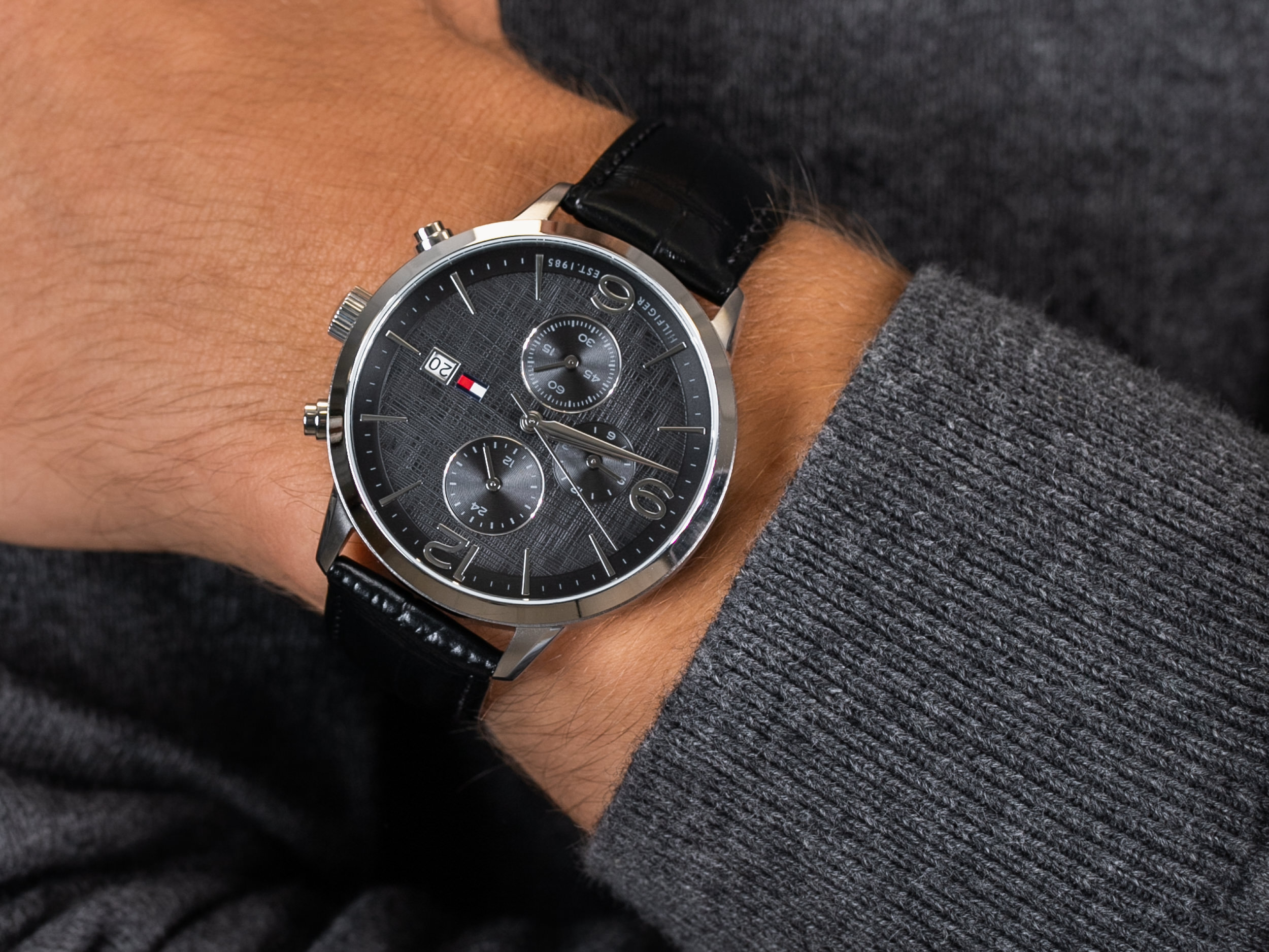 Tommy Hilfiger 1710361 zegarek klasyczny Męskie - miniatura 4