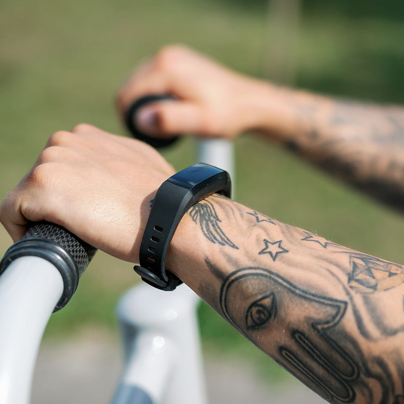 zegarek Garett 5903246282139 kwarcowy męski Męskie Smartband Opaska Sportowa Garett Fit 26 GPS Czarny - miniatura 6