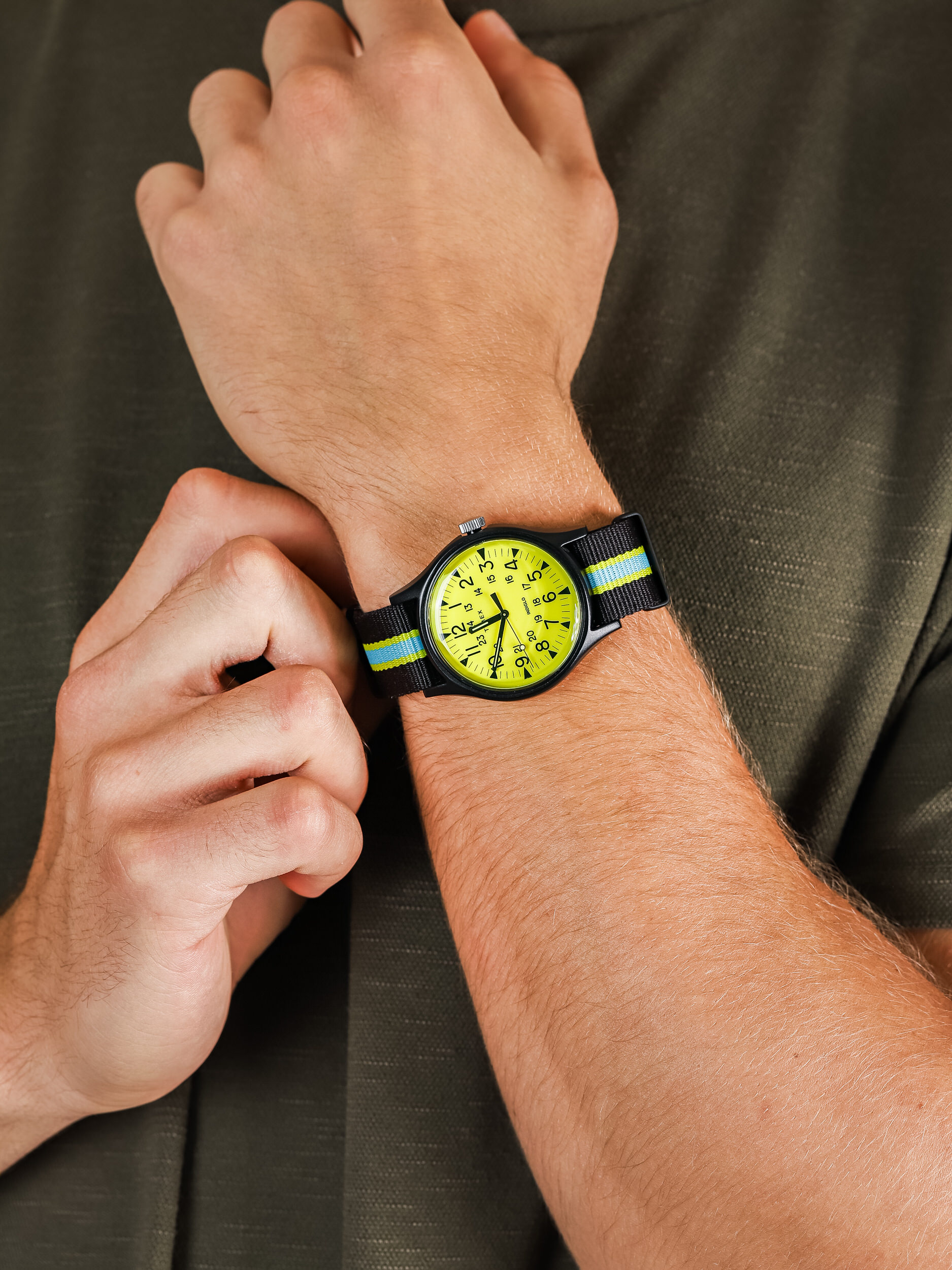 Timex TW2T25700 męski zegarek MK1 pasek - miniatura 3