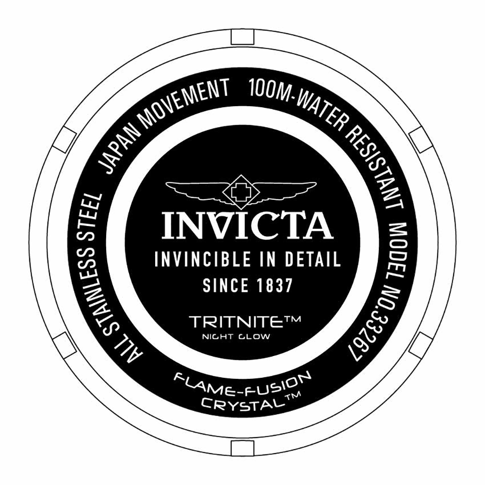 zegarek Invicta 33267 kwarcowy męski Pro Diver PRO DIVER - miniatura 6