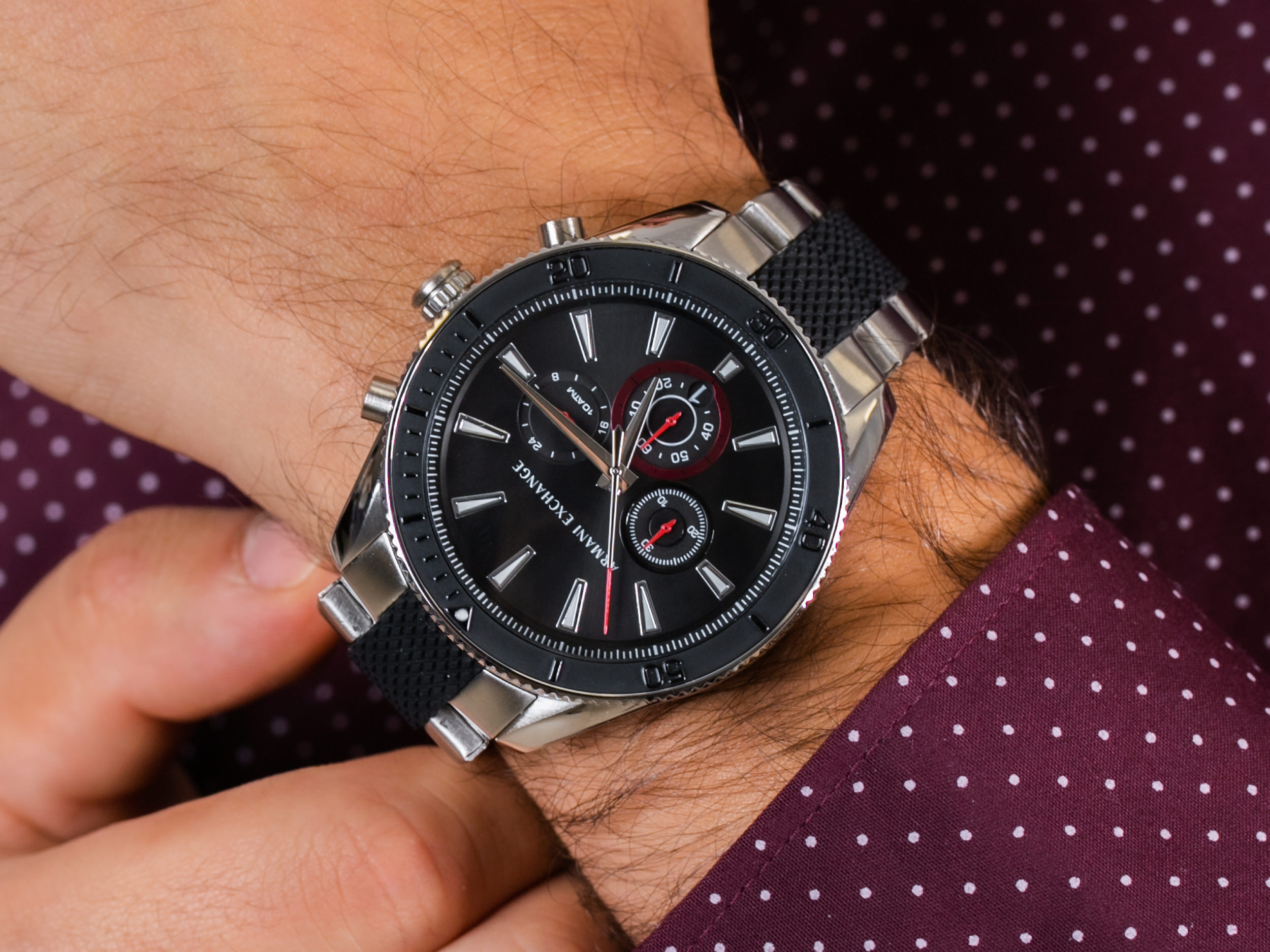 Armani Exchange AX1813 zegarek sportowy Fashion - miniatura 4