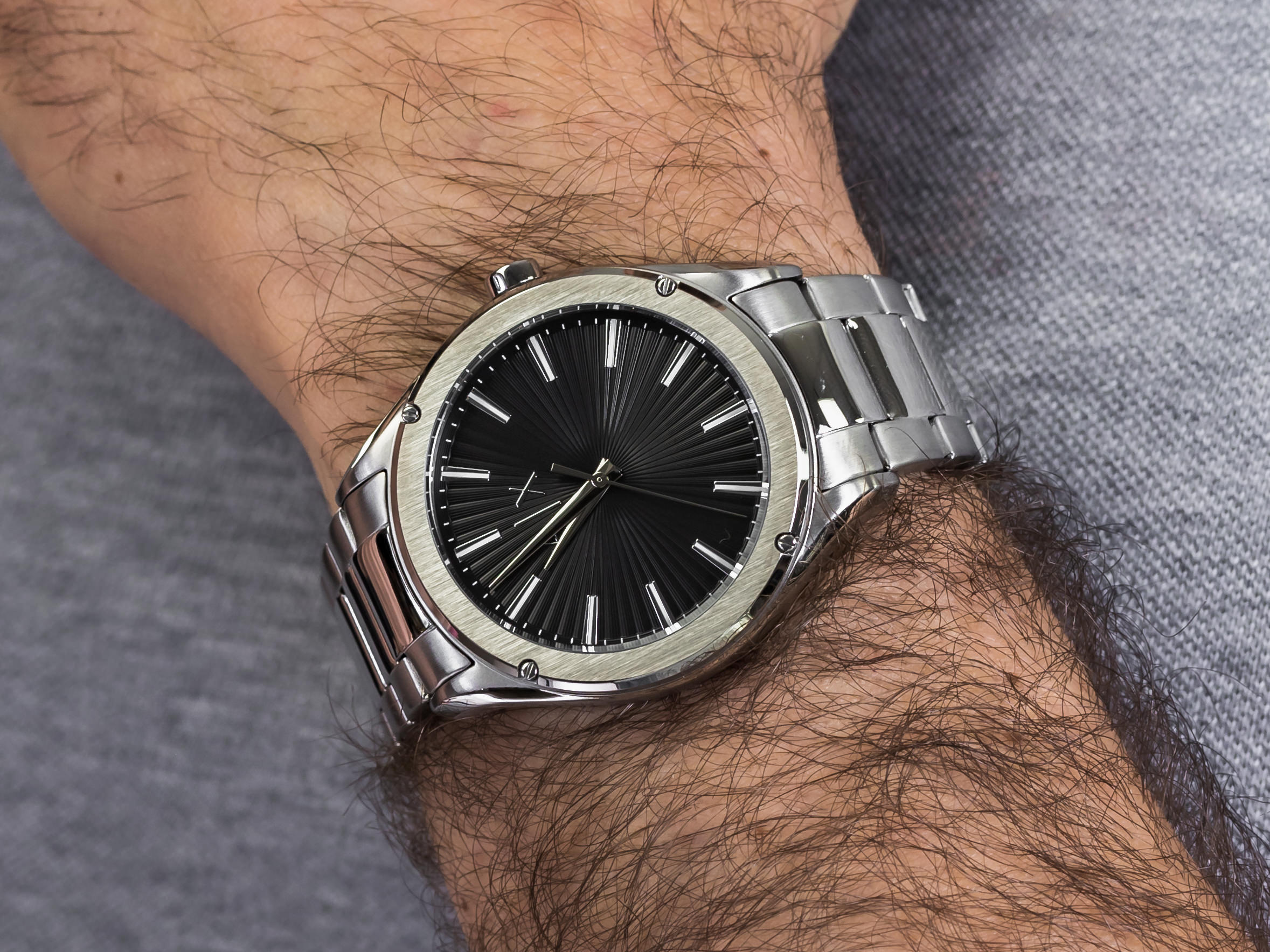 zegarek Armani Exchange AX2800 srebrny Fashion - miniatura 4