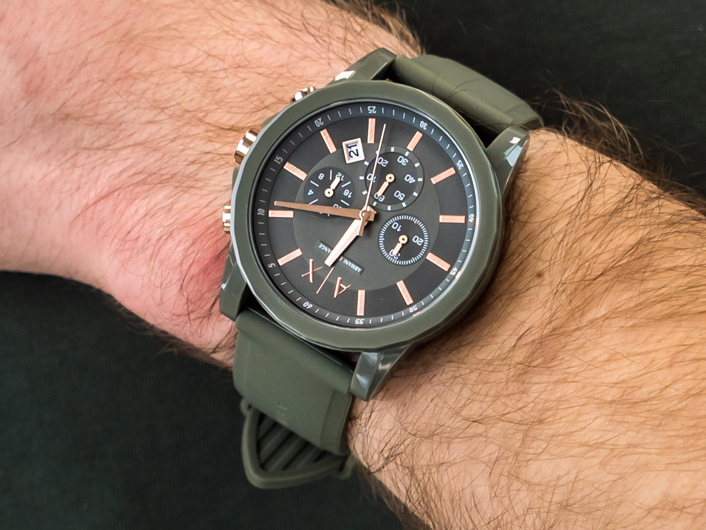 Armani Exchange AX1341 OUTERBANKS zegarek sportowy Fashion - miniatura 4
