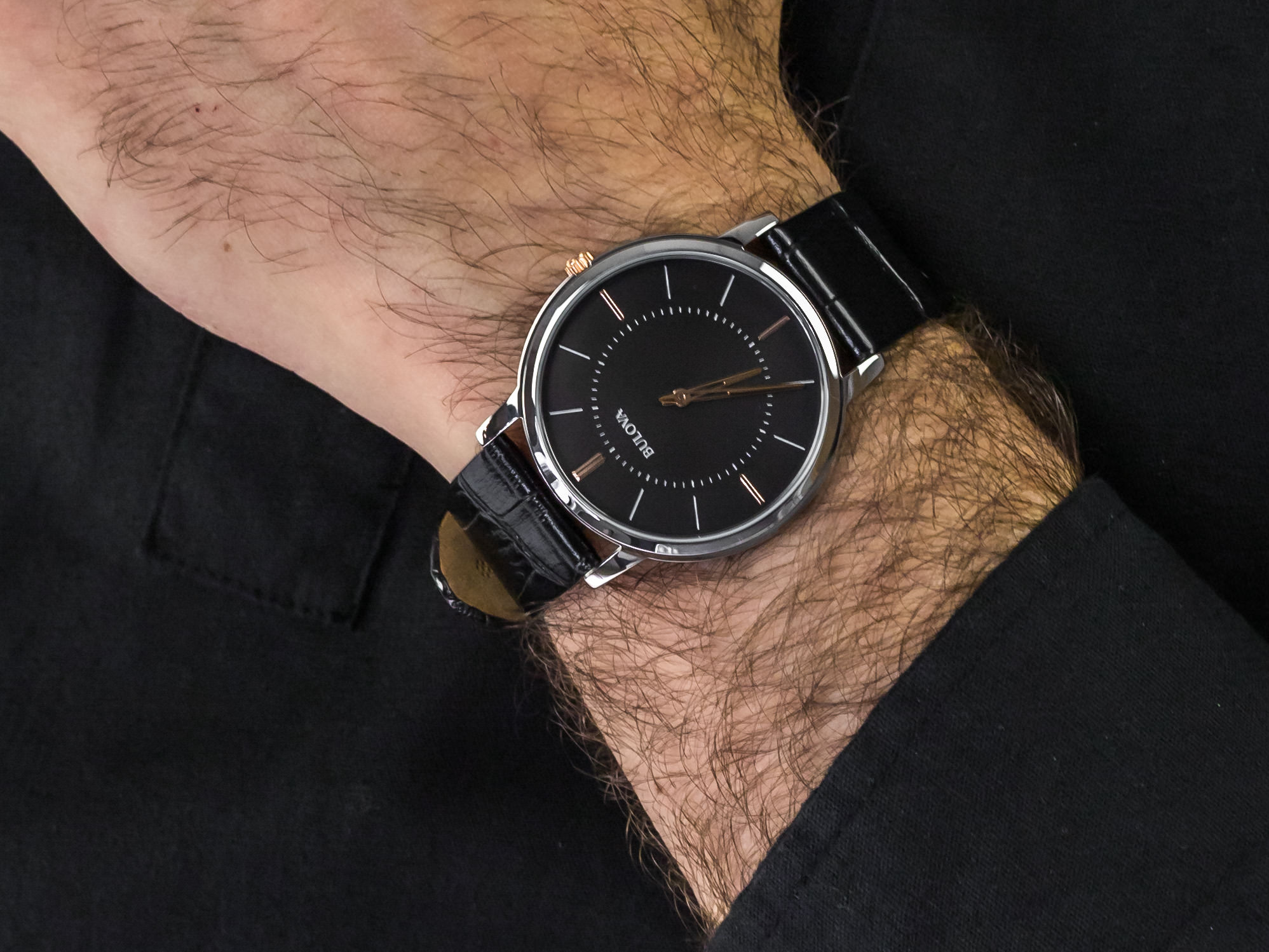 Bulova 98A167 zegarek klasyczny Classic - miniatura 4