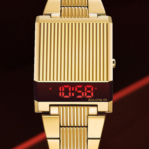 zegarek Bulova 97C110 złoty Computron