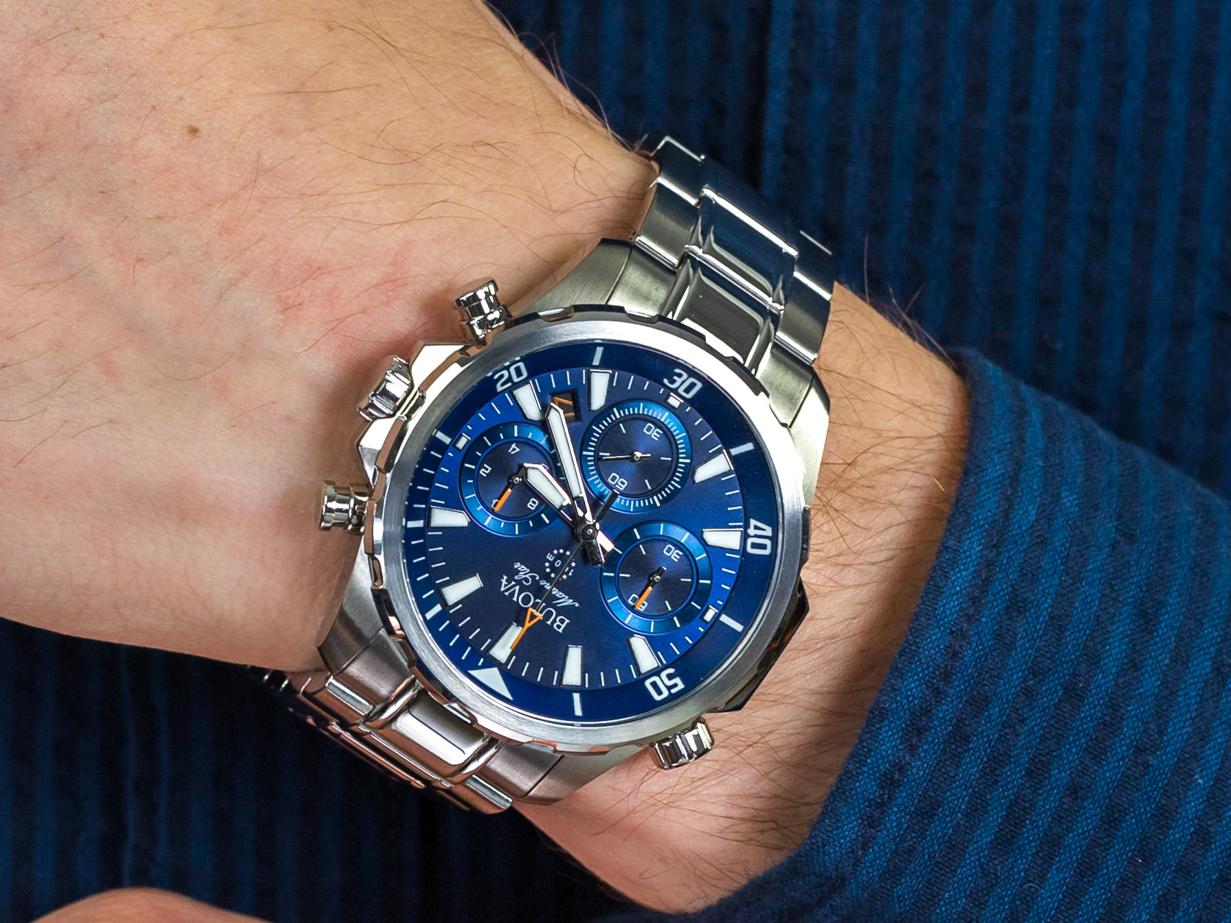 Bulova 96B256 zegarek sportowy Marine Star - miniatura 4