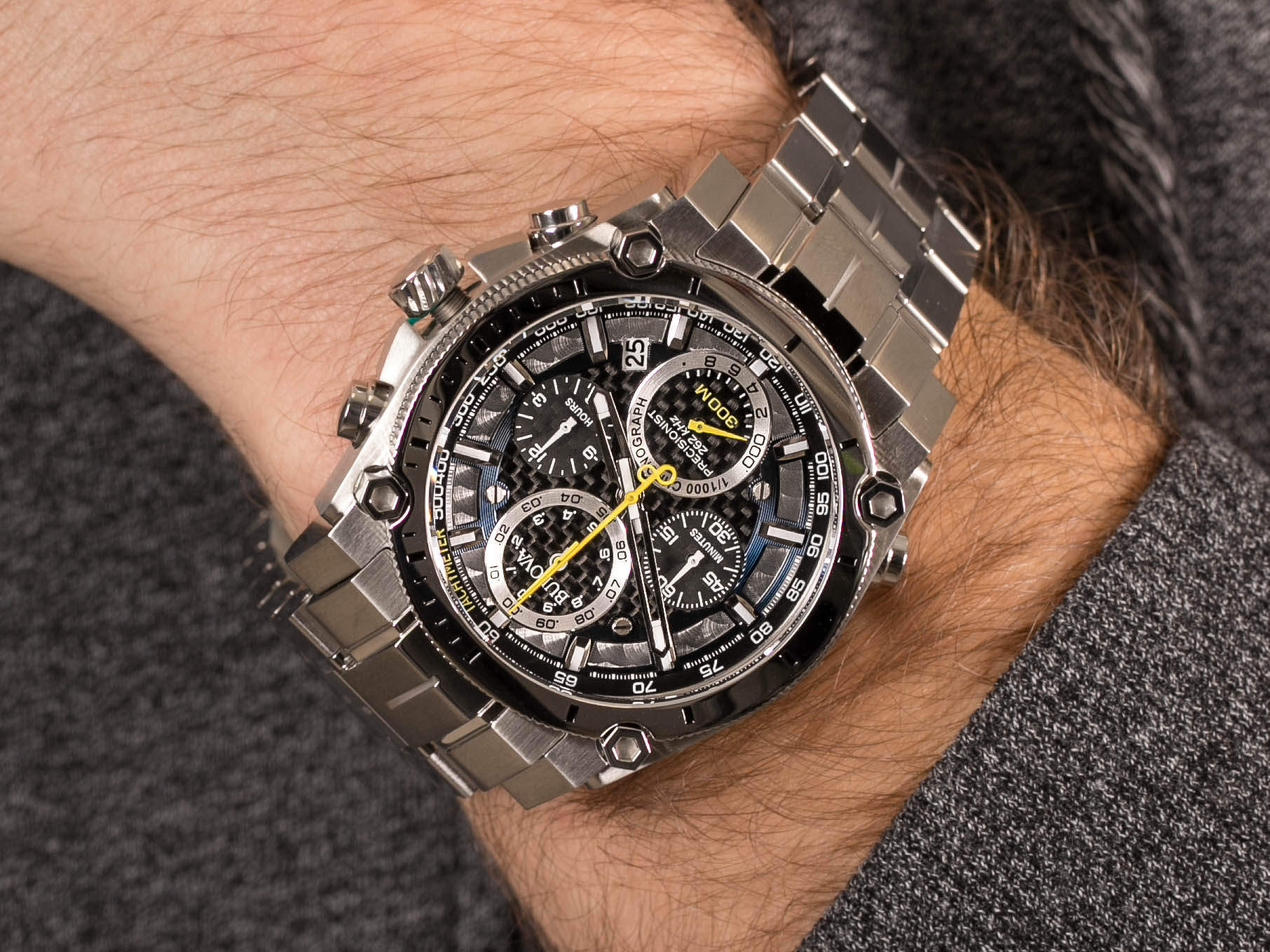 Bulova 96G175 zegarek sportowy Precisionist - miniatura 4