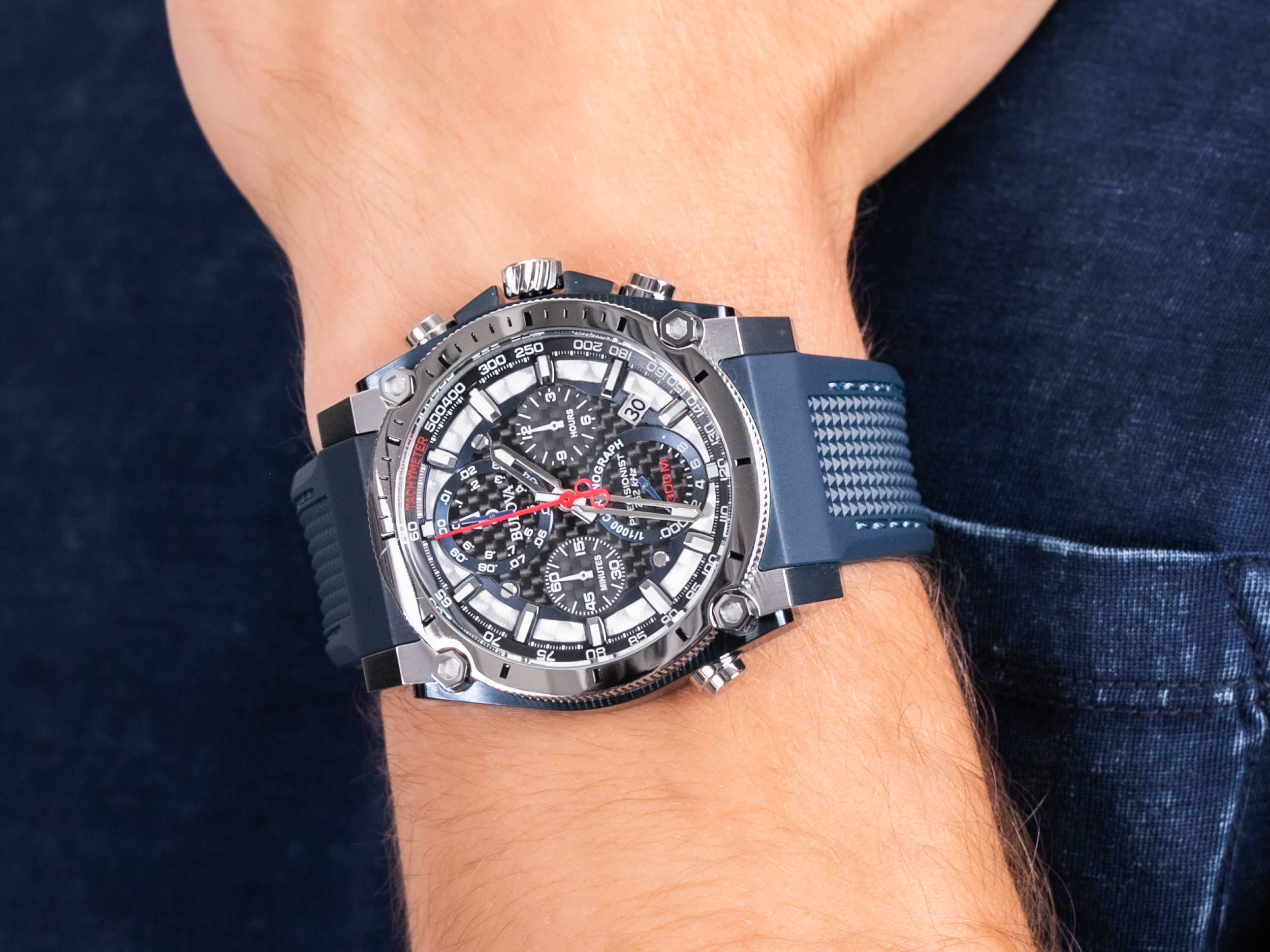 Bulova 98B315 zegarek sportowy Precisionist - miniatura 4