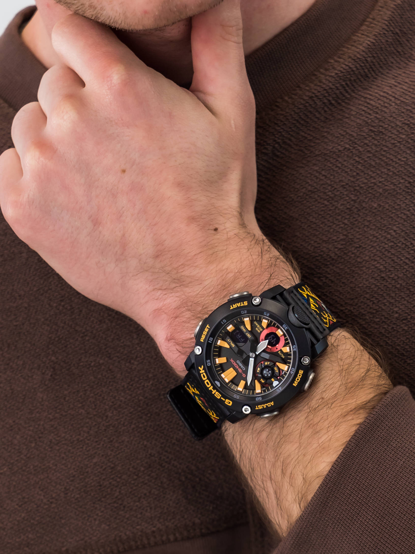 G-Shock GA-2000BT-1AER męski zegarek G-Shock pasek - miniatura 3