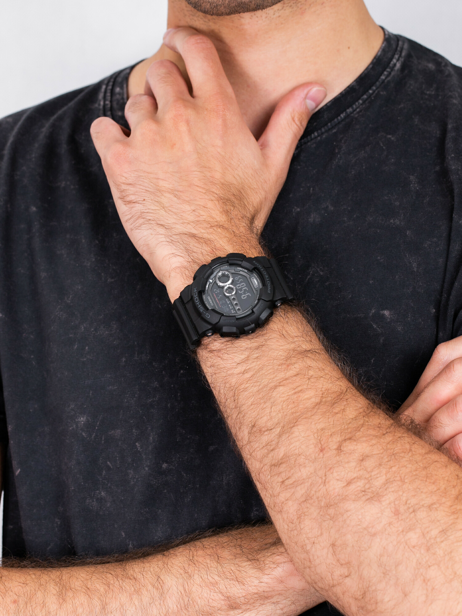 zegarek G-Shock GD-100-1BER czarny G-SHOCK Original
