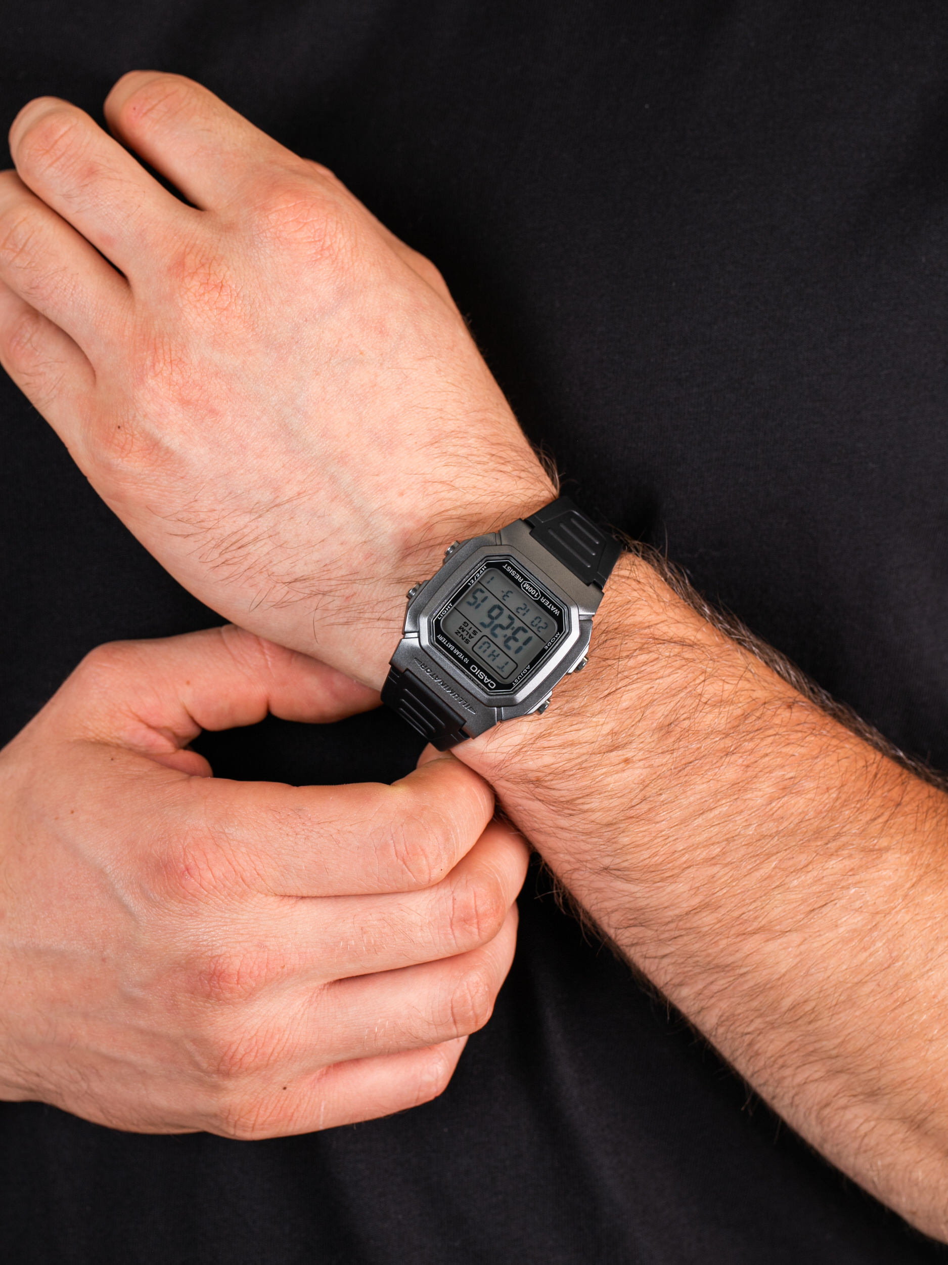 Casio W-800HM-7AVEF męski zegarek Sportowe pasek - miniatura 3