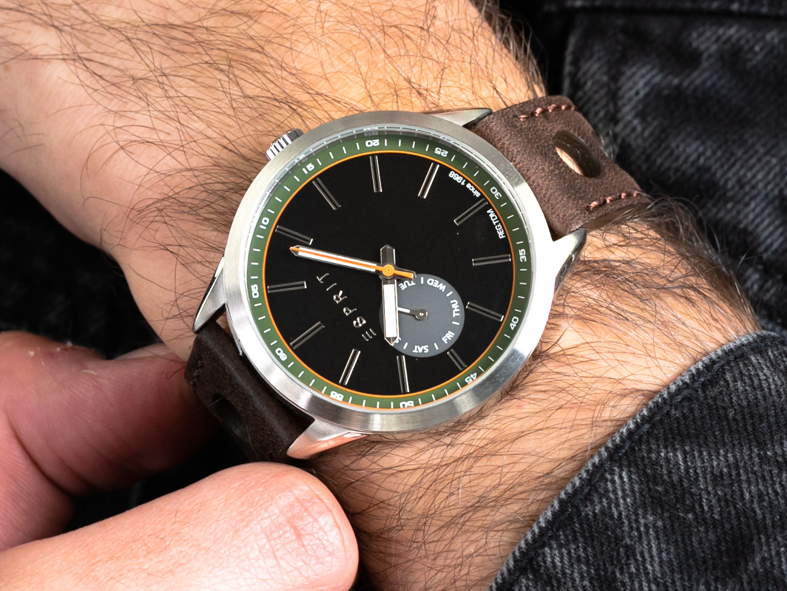 Esprit ES109211003 zegarek klasyczny Męskie - miniatura 4