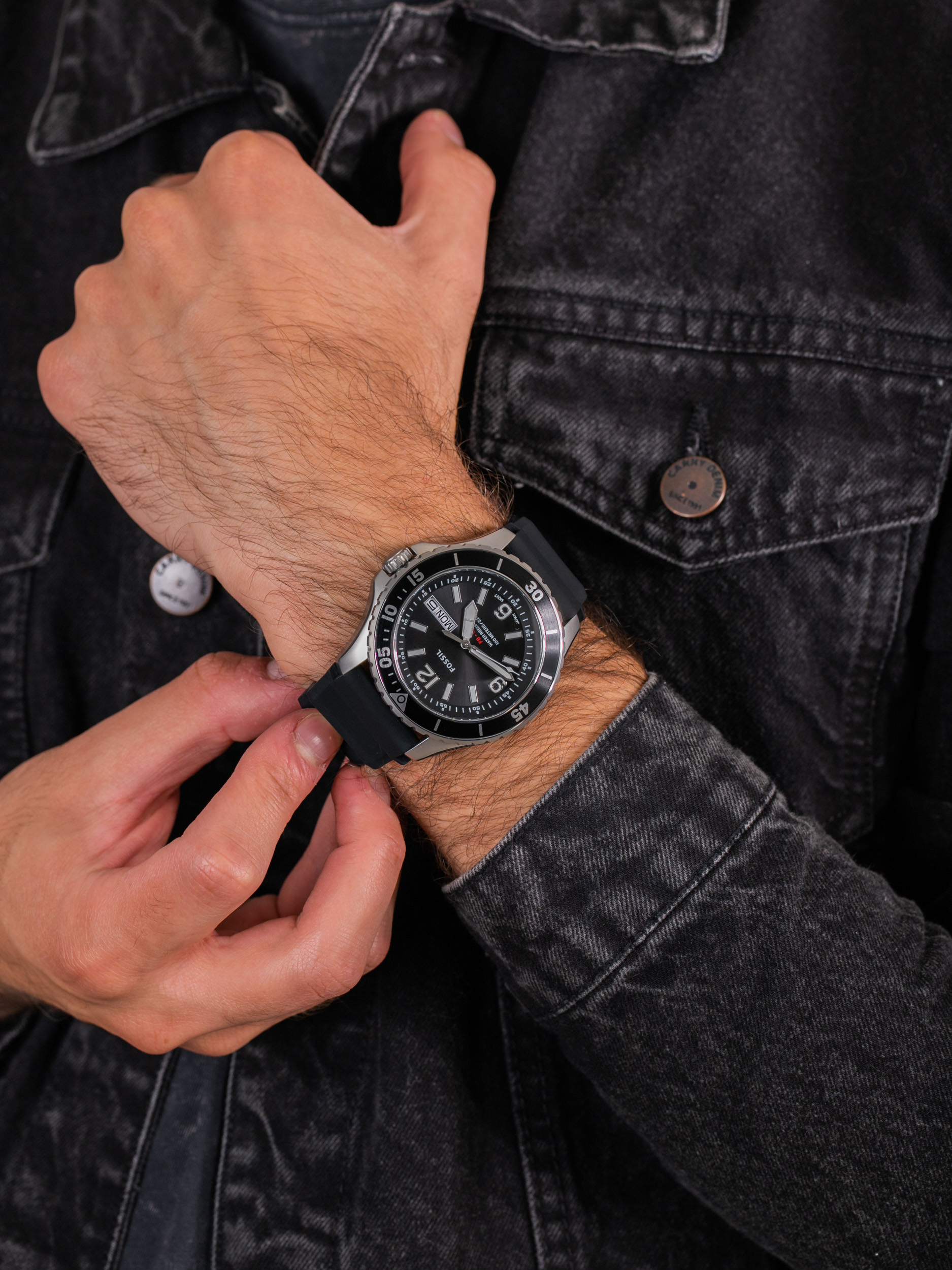 Fossil FS5689 męski zegarek FB-02 pasek - miniatura 3
