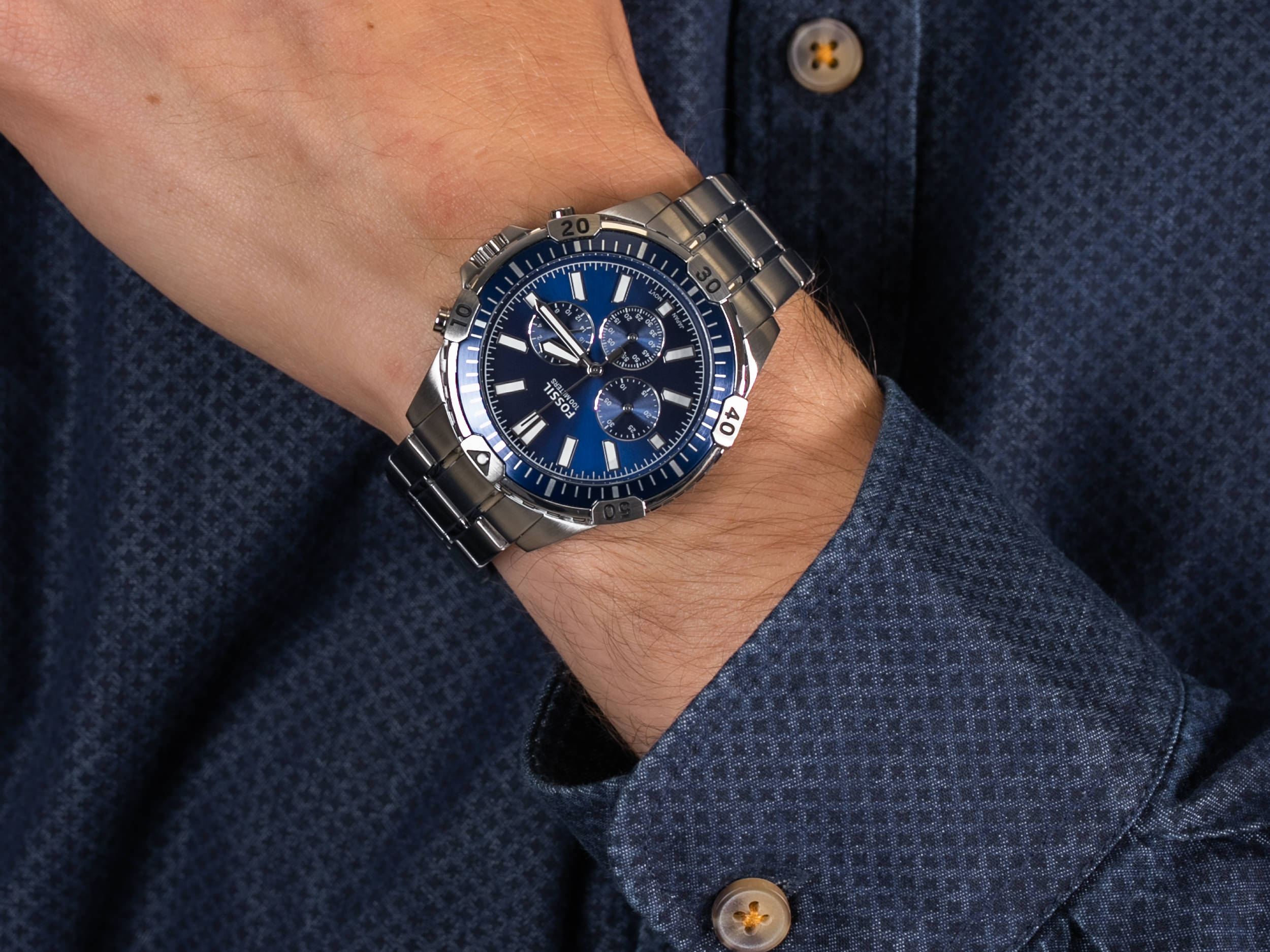 Fossil FS5623 GARRETT zegarek sportowy Garrett - miniatura 4