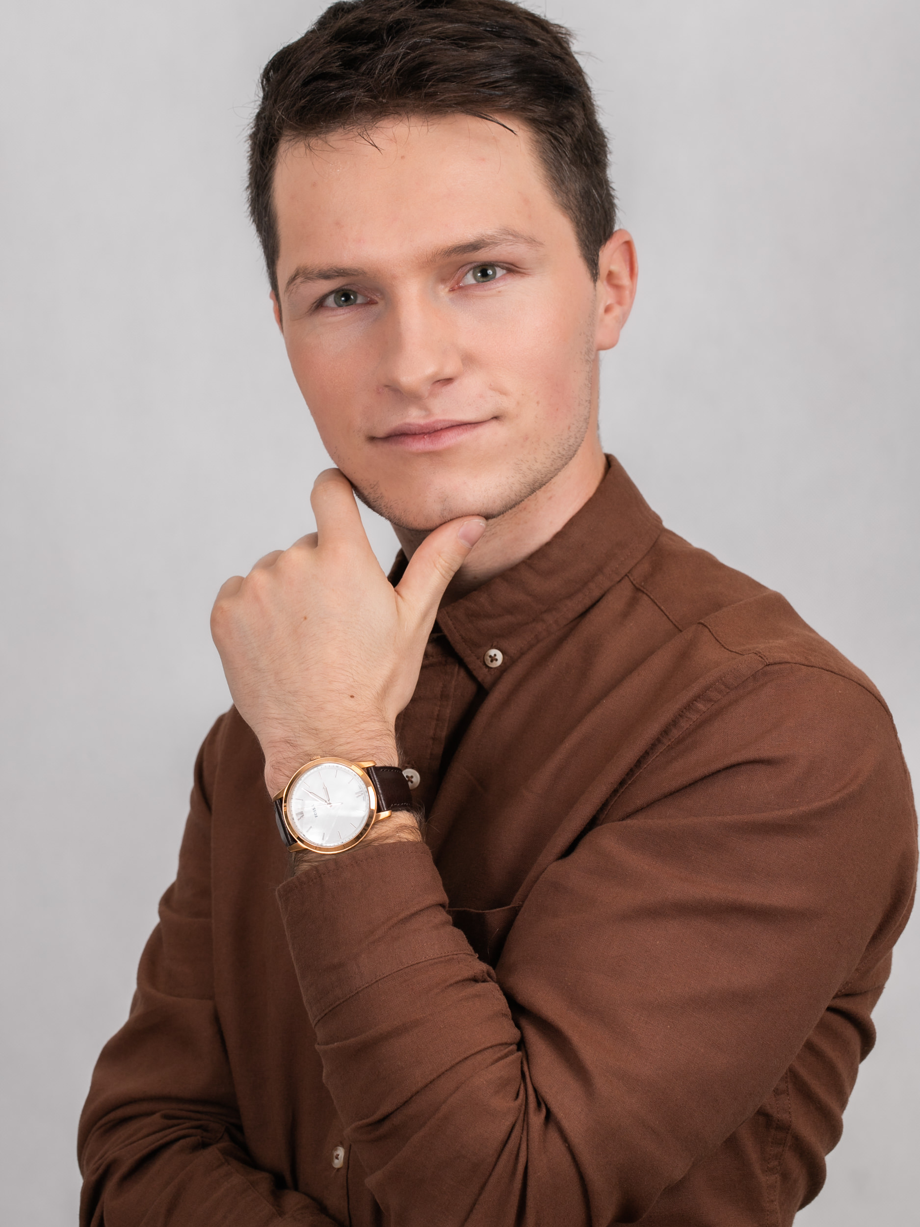 Fossil FS5463 zegarek męski The Minimalist - miniatura 2