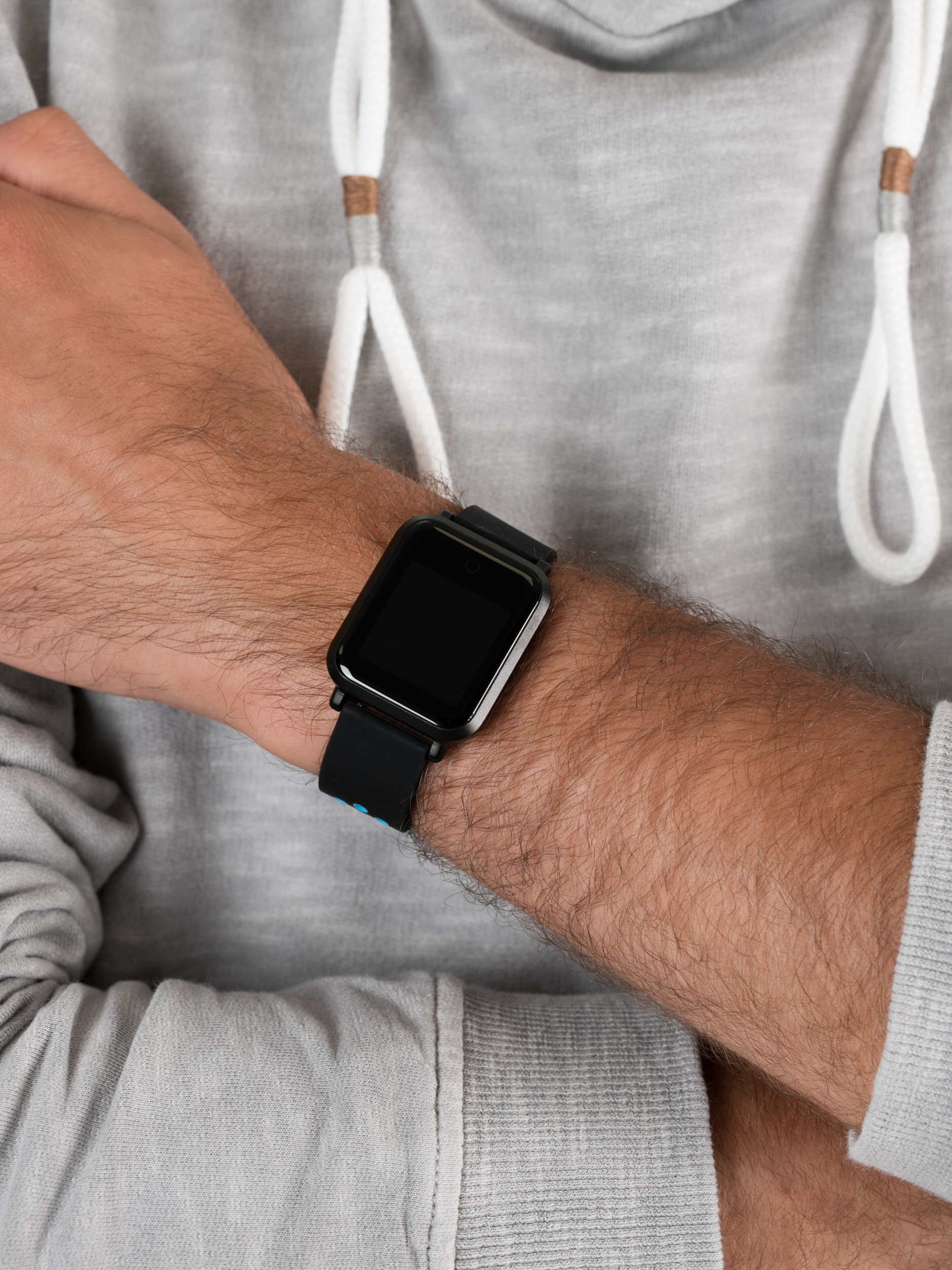 zegarek Garett 5903246282092 Smartwatch Garett Sport 17 Plus niebieski męski z krokomierz Męskie - miniatura 3