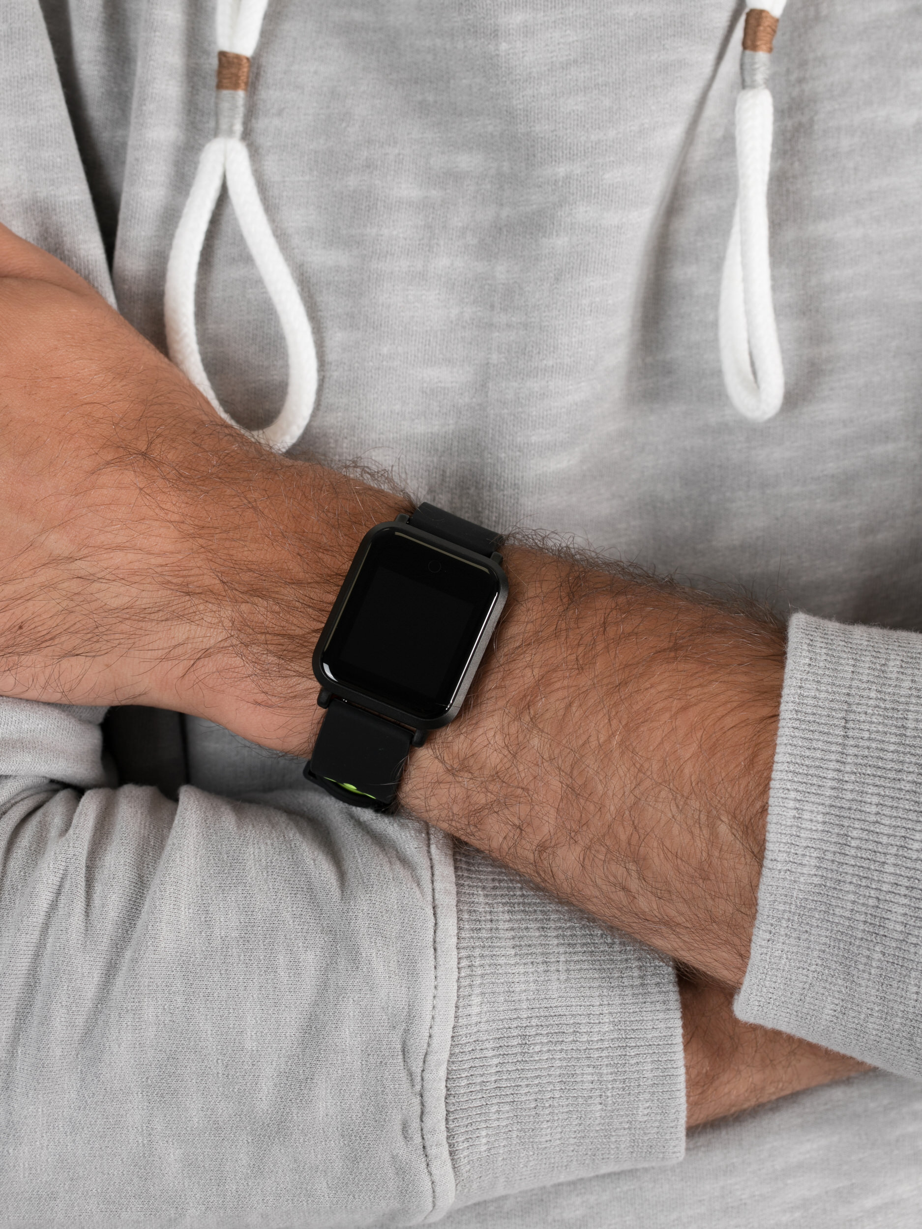 zegarek Garett 5903246282122 Smartwatch Garett Sport 17 Plus zielony męski z krokomierz Męskie - miniatura 3