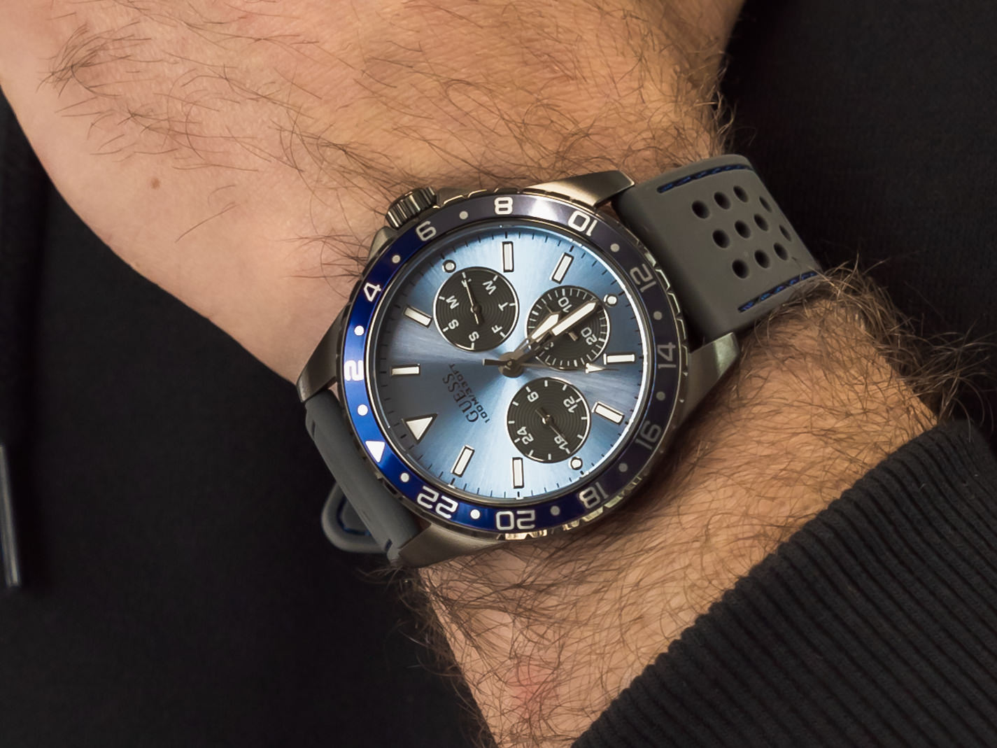 Guess W1108G6 zegarek klasyczny Pasek - miniatura 4