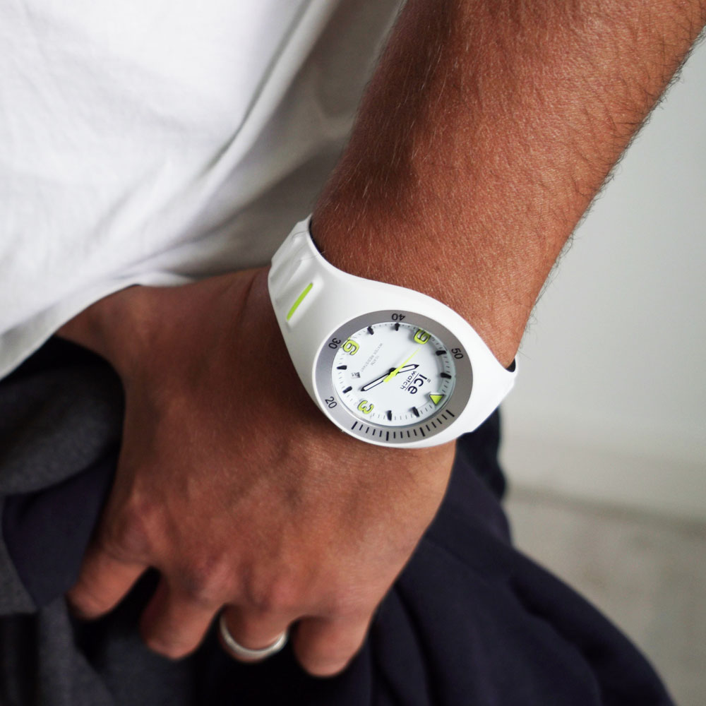 zegarek ICE Watch ICE.017594 kwarcowy męski Ice-Pierre Leclercq P. Leclercq - White yellow - miniatura 6
